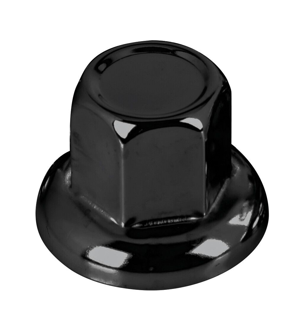 American, Set 40 copribulloni testa piatta in acciaio inox - Ø 33 mm - Nero