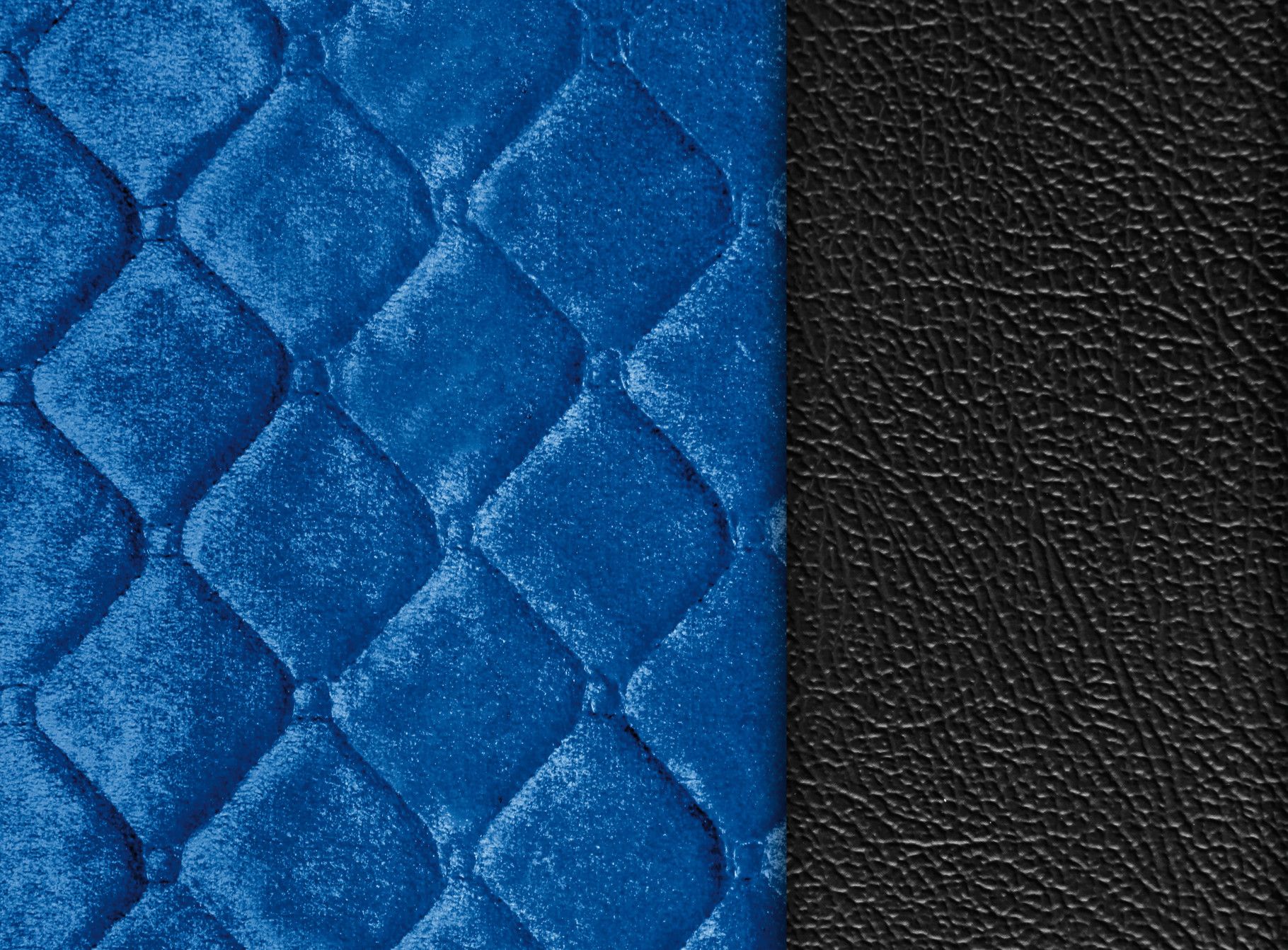 Lolita, coprisedile in Skeentex e poliestere - Nero/Blu