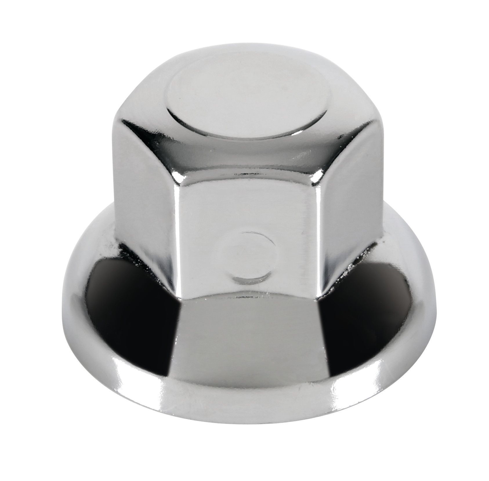 Boater, Set 10 copribulloni testa piatta in acciaio inox - Ø 32 mm - Cromo