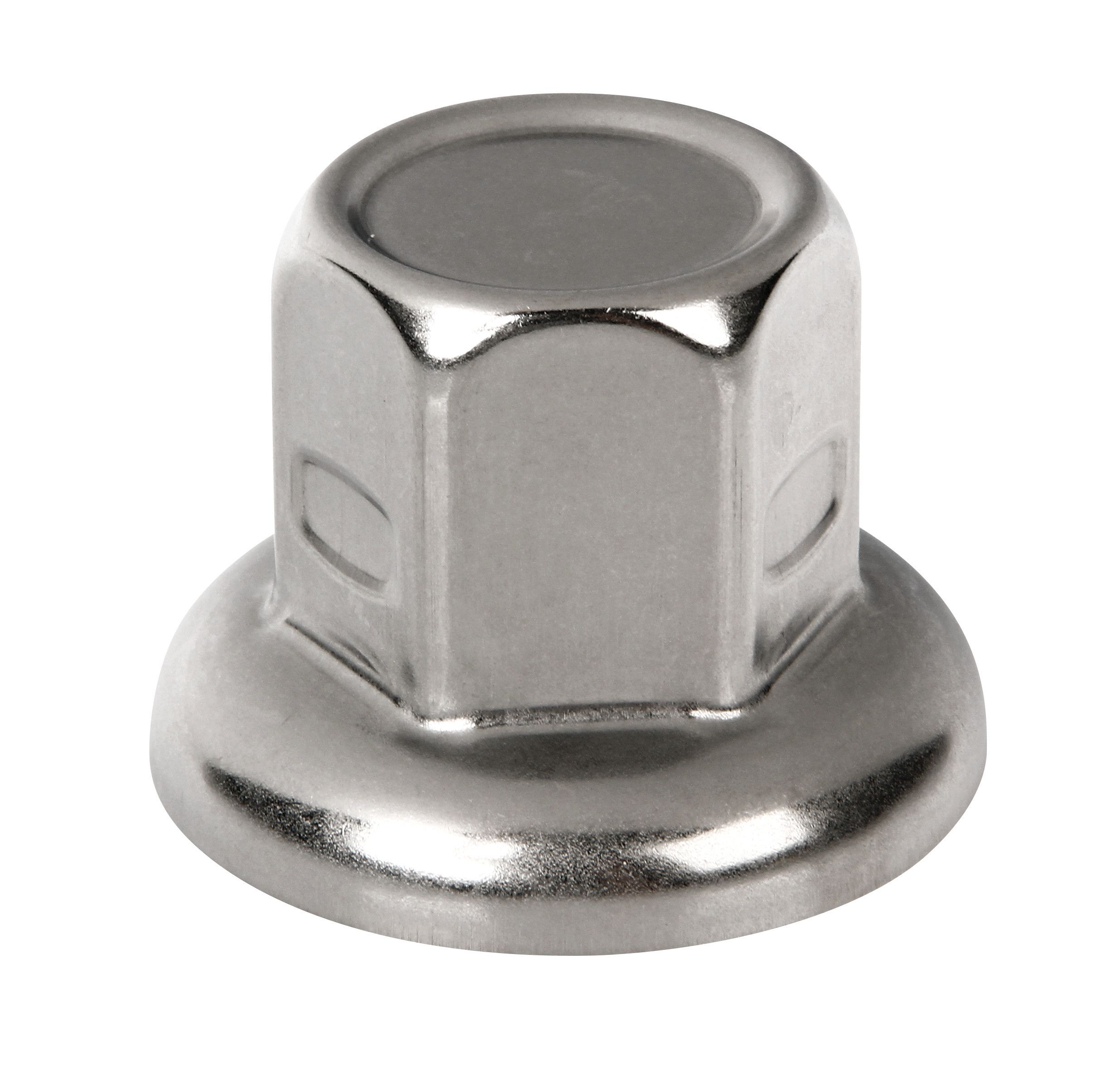 American, Set 40 copribulloni testa piatta in acciaio inox - Ø 33 mm