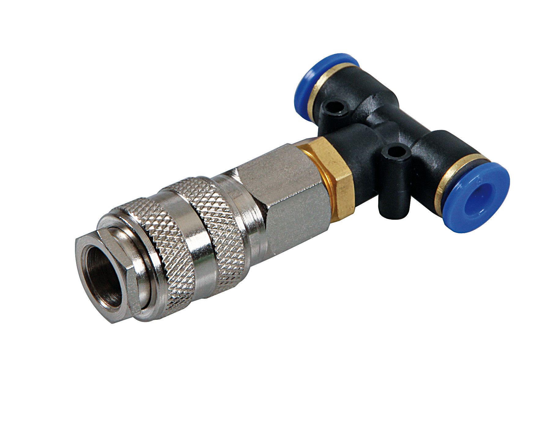 T-1, connettore aria ad attacco rapido, Ø 6 mm