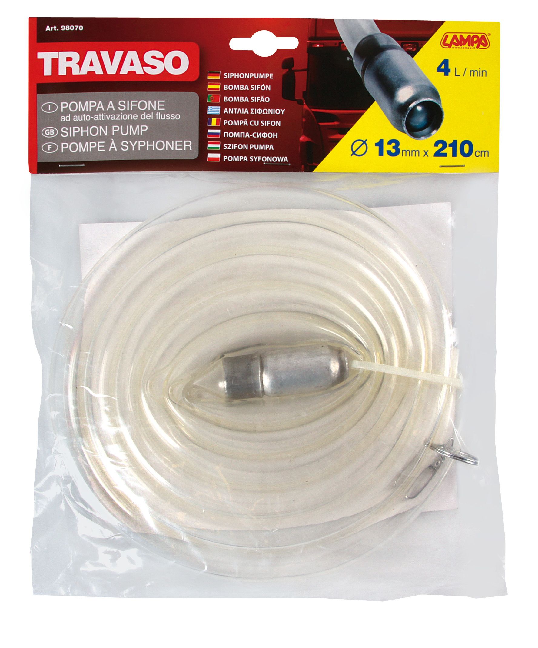Travaso, pompa a sifone automatica - S - Ø 14 mm - 210 cm - Image 3