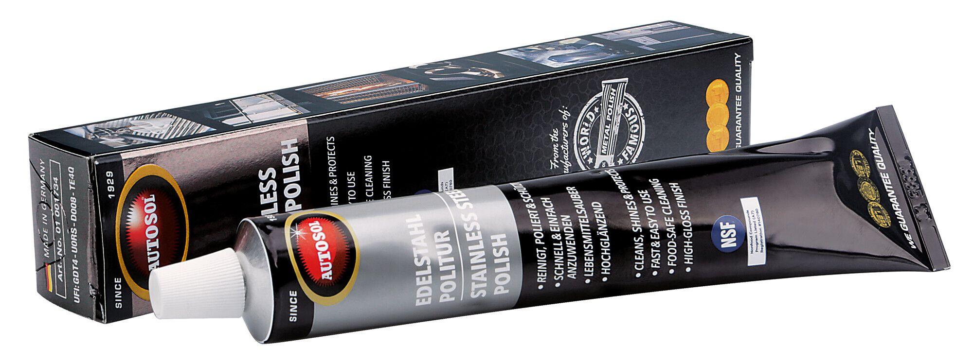 Polish per acciaio inox - 75 ml