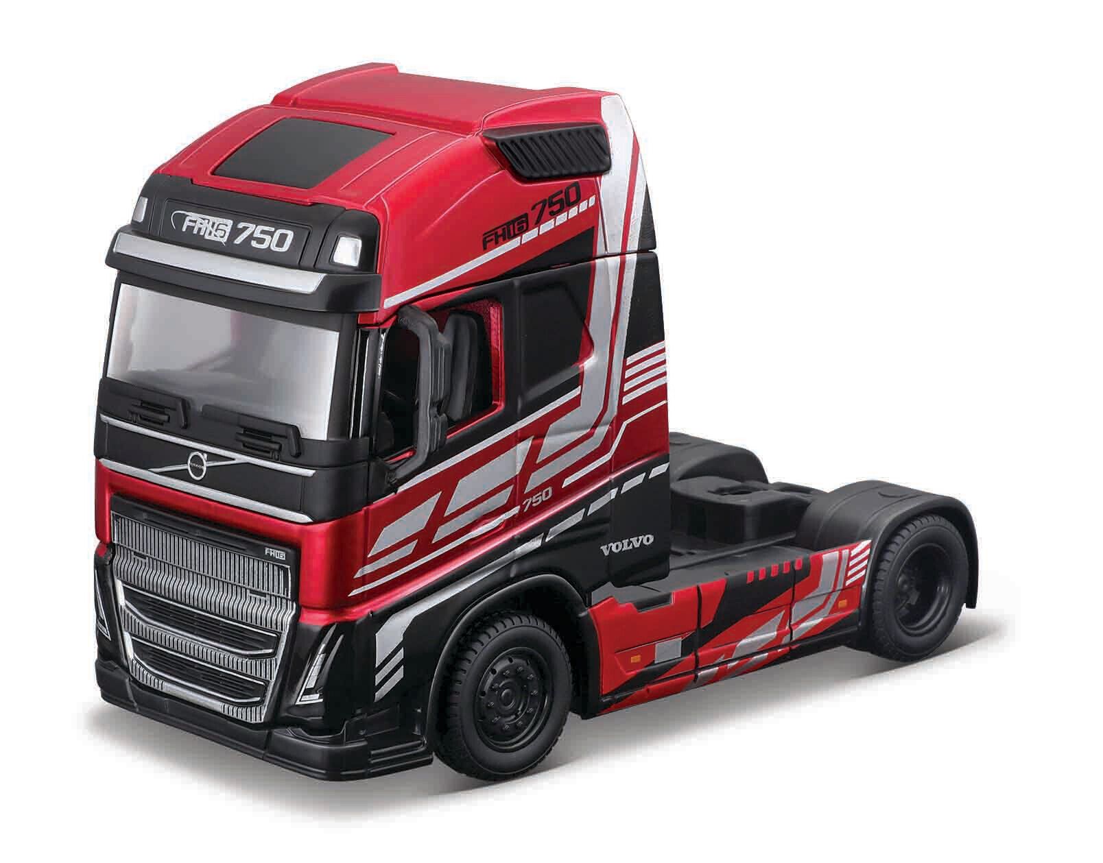 Collezione 6 trattori stradali, Burago, scala 1:43