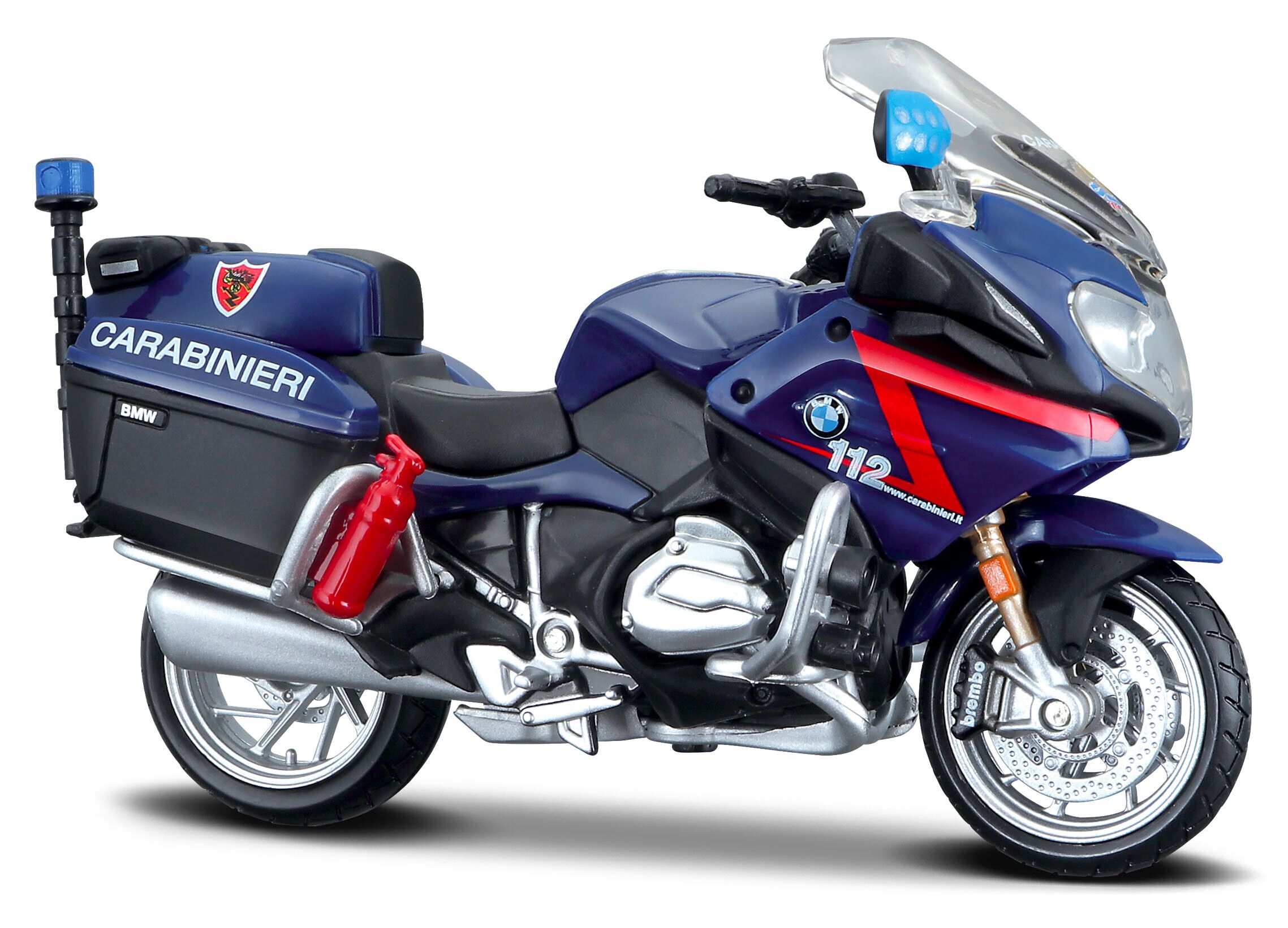 Moto Carabinieri, Bmw R 1200 RT, Maisto, scala 1:18, scatola vetrina