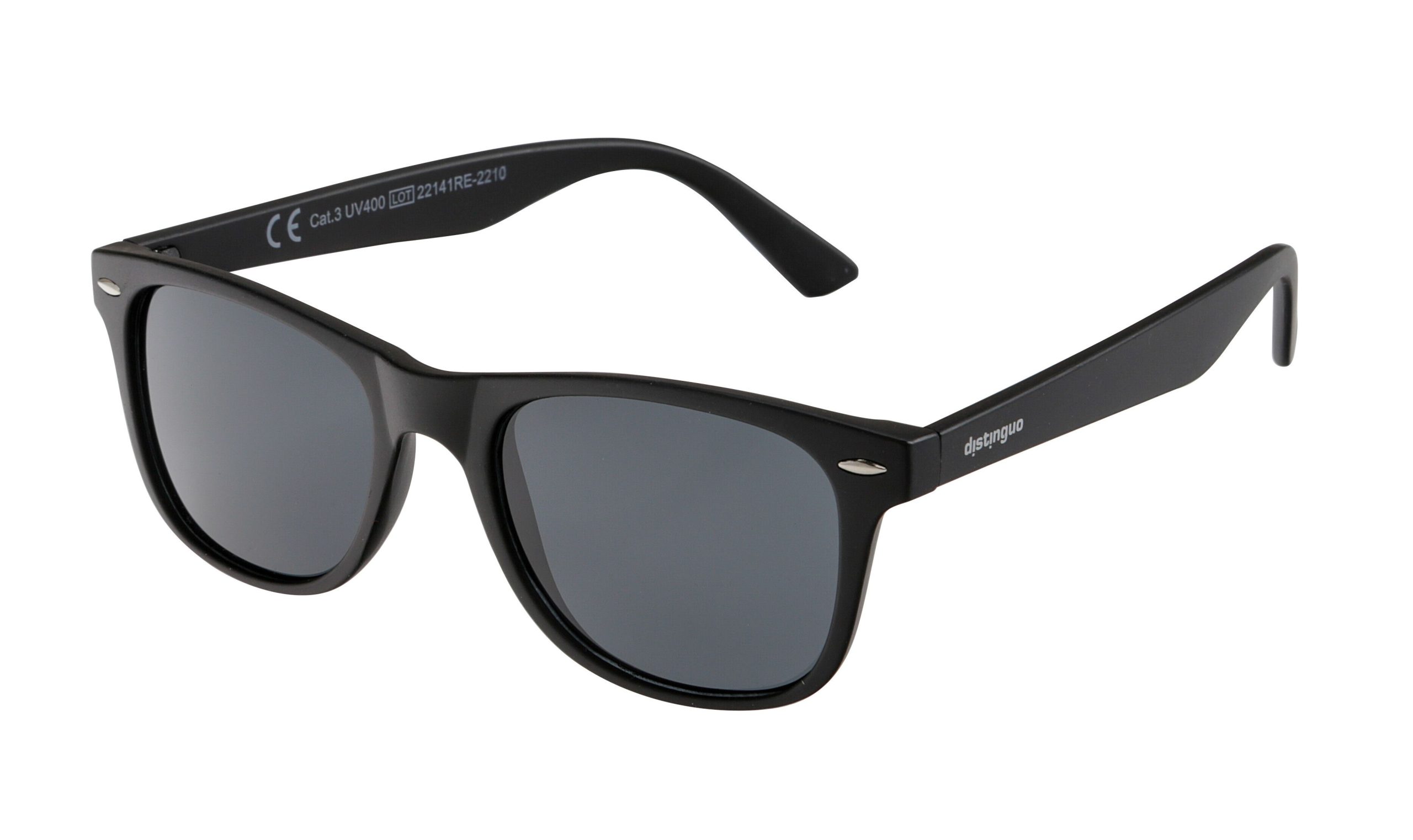 504, occhiali da sole, set 2 pz - Matt Black