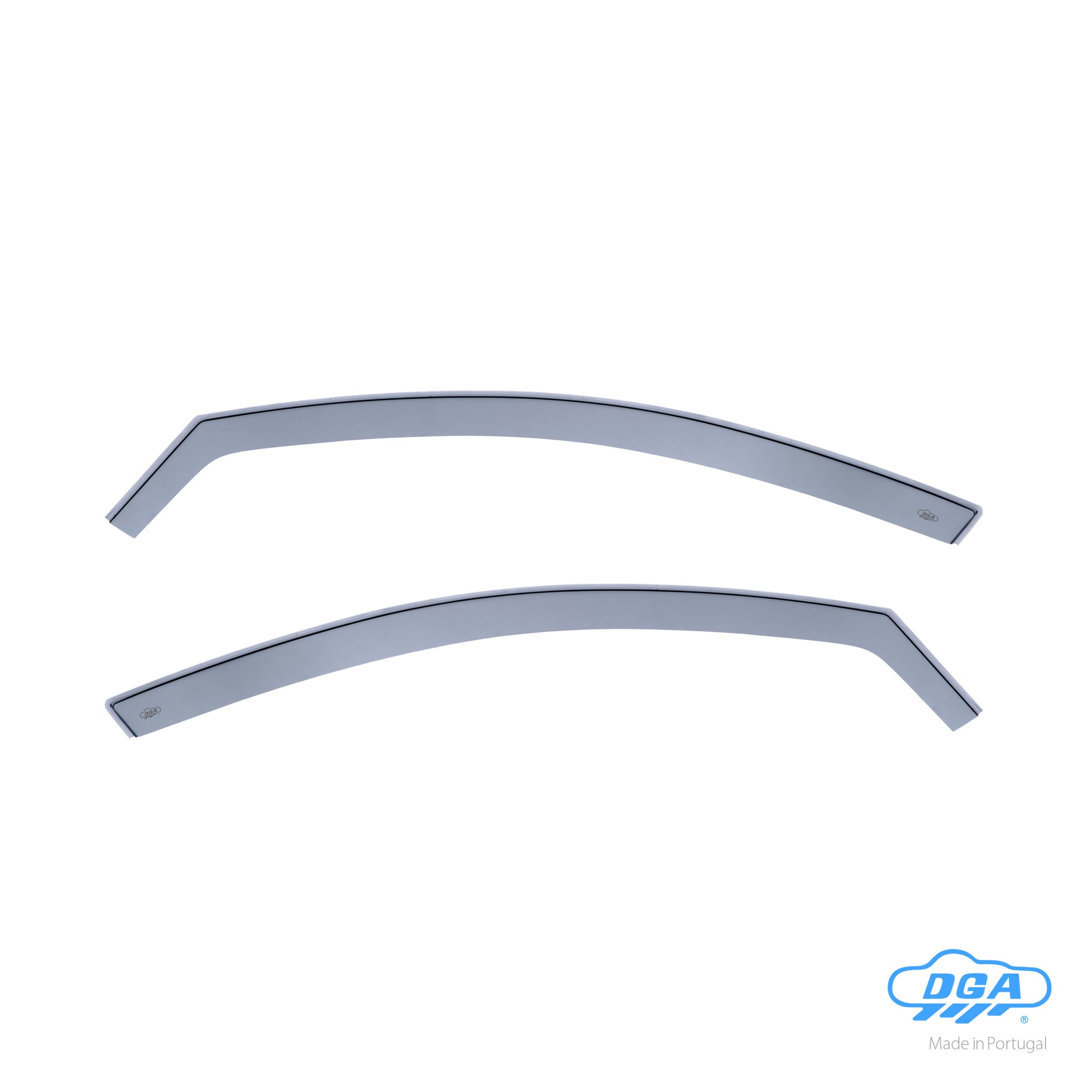 Set deflettori aria anteriori ad incastro, tipo lungo - compatibile per Audi A6 4p (09/04>03/11) - Audi A6 Allroad (06/06>02/12) - Audi A6 Avant (03/05>08/11)