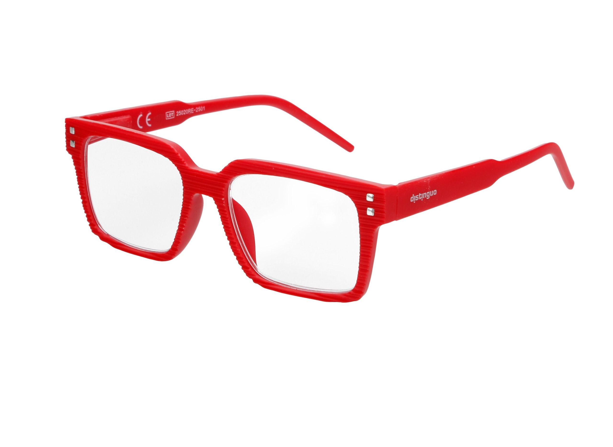 814, occhiali da lettura - Ricarica singola gradazione - +3.5 - Rosso