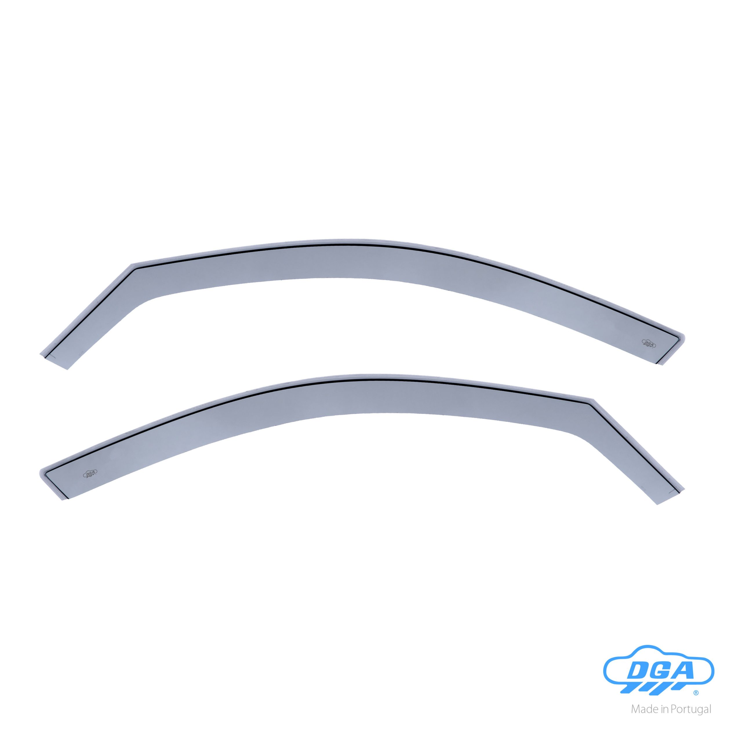 Set deflettori aria anteriori ad incastro, tipo lungo - compatibile per Bmw Serie 3 (F30) (02/12>11/18) - Bmw Serie 3 Touring (F31) (06/12>07/19)