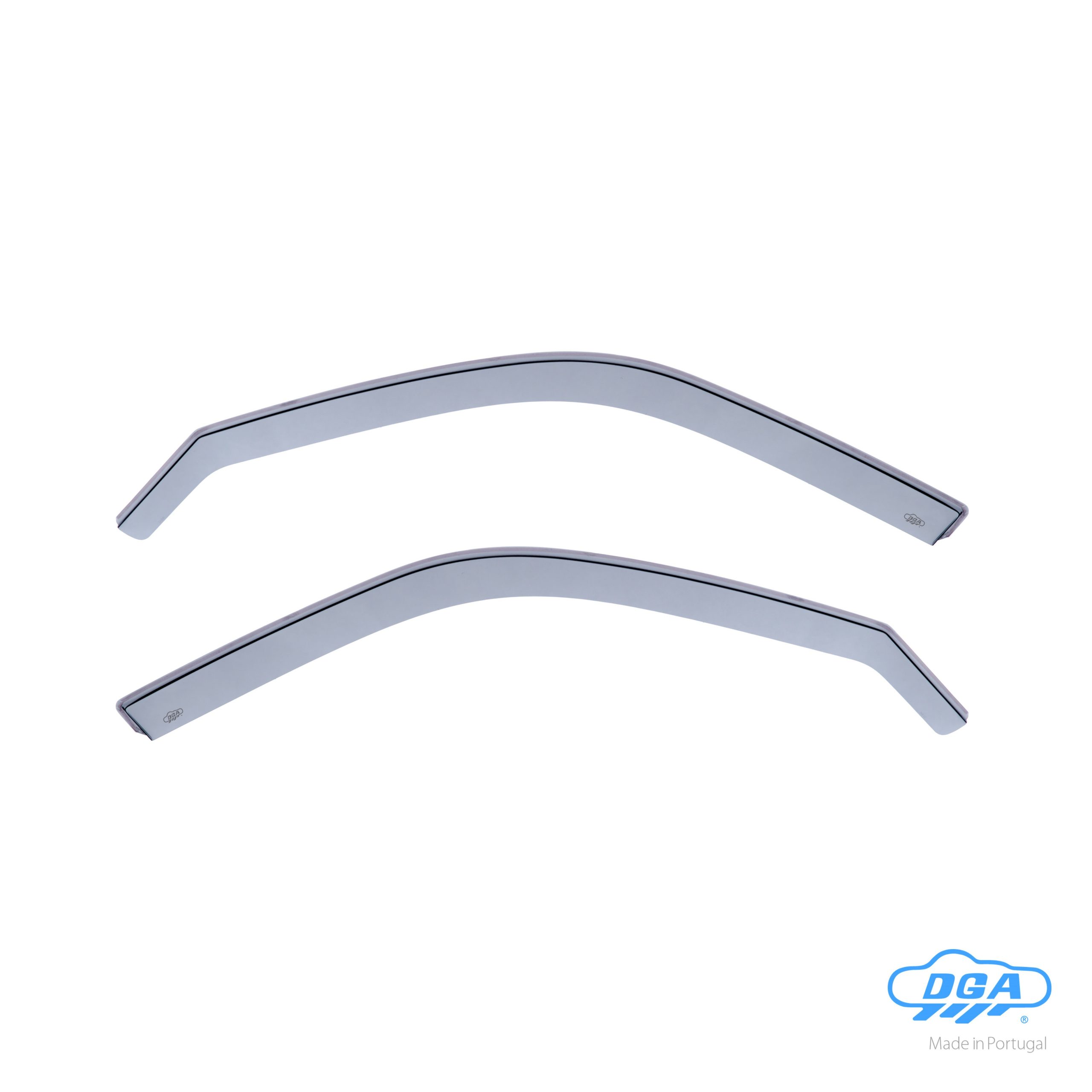 Set deflettori aria anteriori ad incastro, tipo lungo - compatibile per Citroen C4 Grand Picasso (10/13>05/18) - Citroen C4 Picasso (06/13>05/18) - Citroen C4 Spacetourer (06/18>03/21) - Citroen Gran