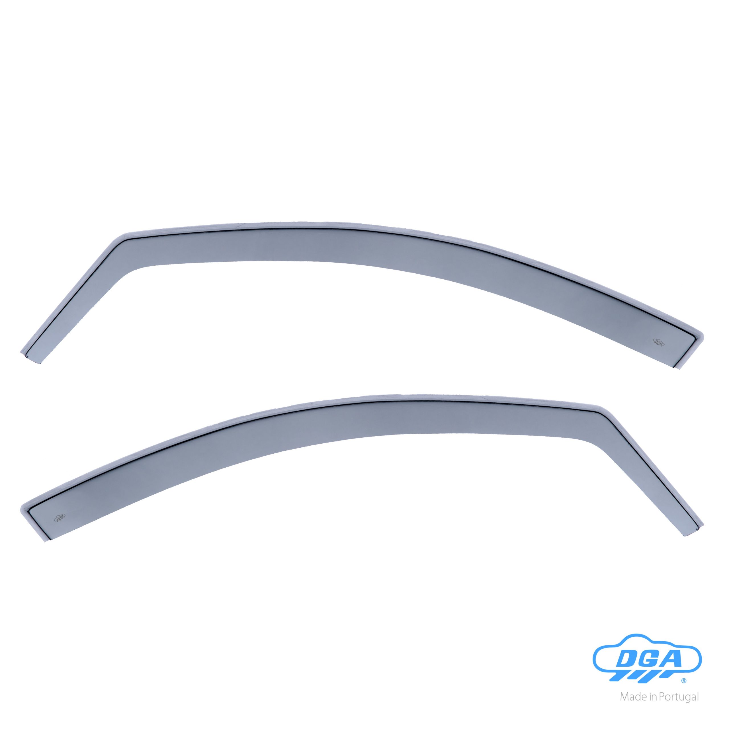 Set deflettori aria anteriori ad incastro, tipo lungo - compatibile per Fiat Panda (09/03>01/12) - Fiat Panda Classic (02/12>12/12)