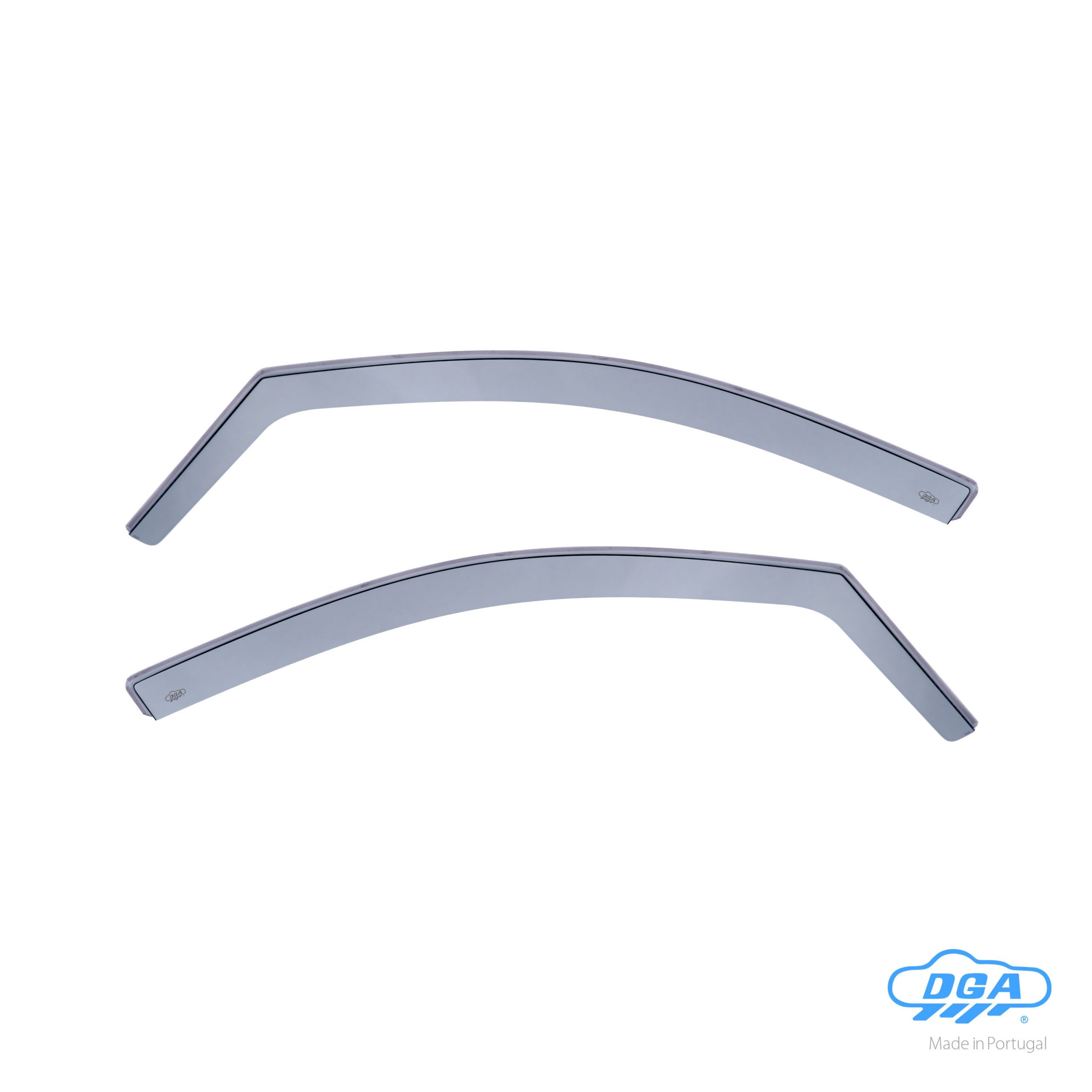 Set deflettori aria anteriori ad incastro, tipo lungo - compatibile per Dacia Lodgy (05/12>01/21)