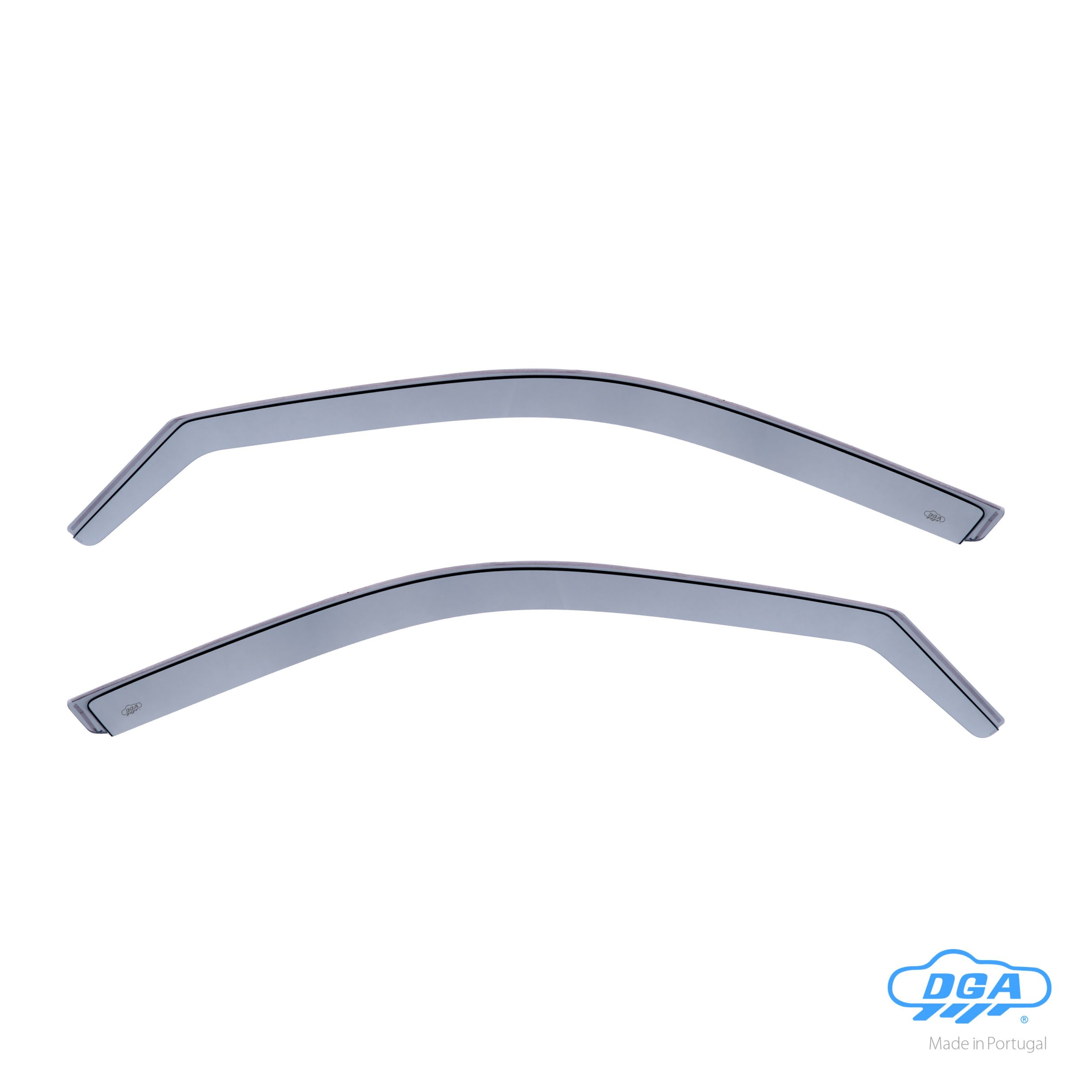 Set deflettori aria anteriori ad incastro, tipo lungo - compatibile per Bmw Serie 3 (E46) (03/98>02/05) - Bmw Serie 3 Touring (E46) (09/99>08/05)