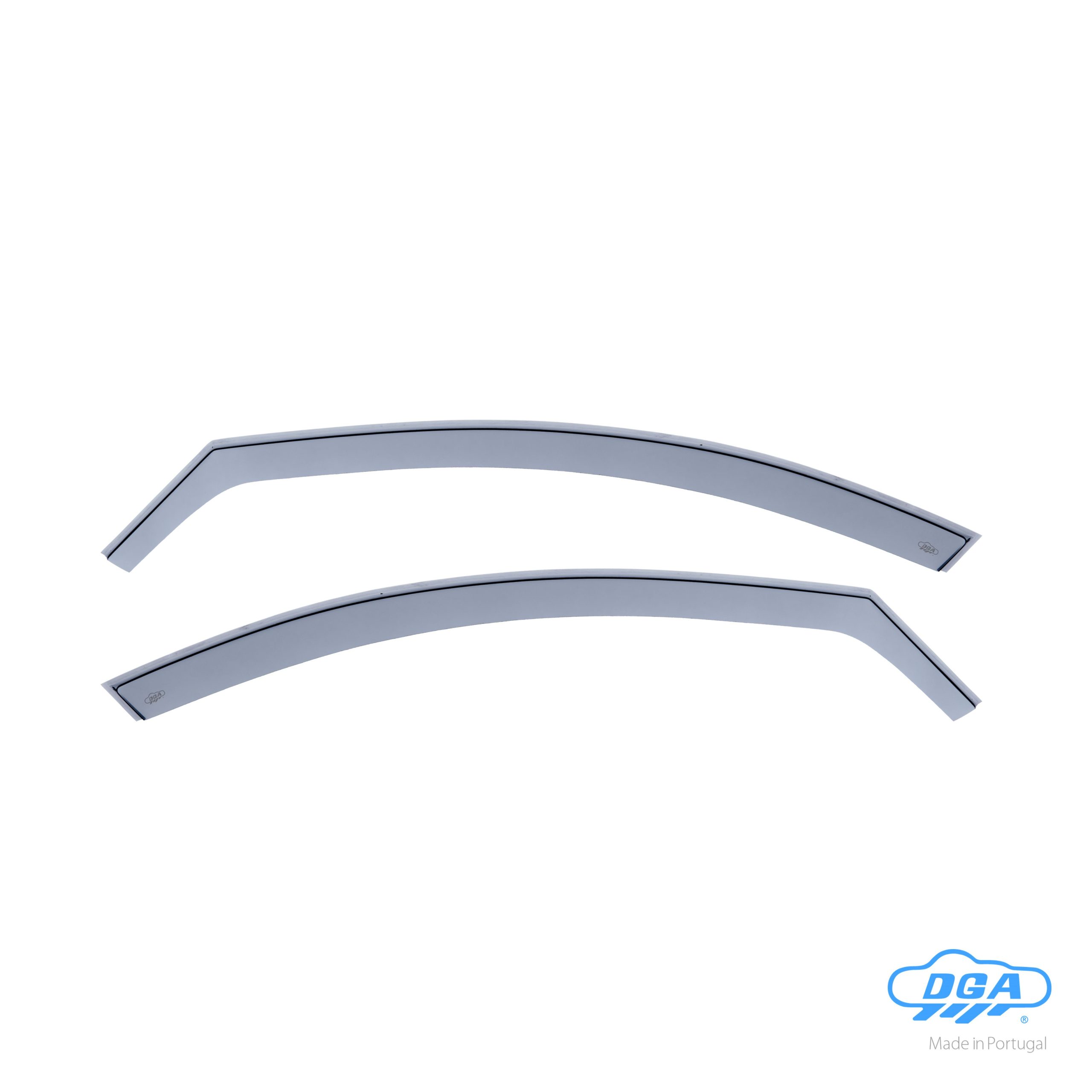 Set deflettori aria anteriori ad incastro, tipo lungo - compatibile per Alfa Romeo Giulietta (04/10>04/21)