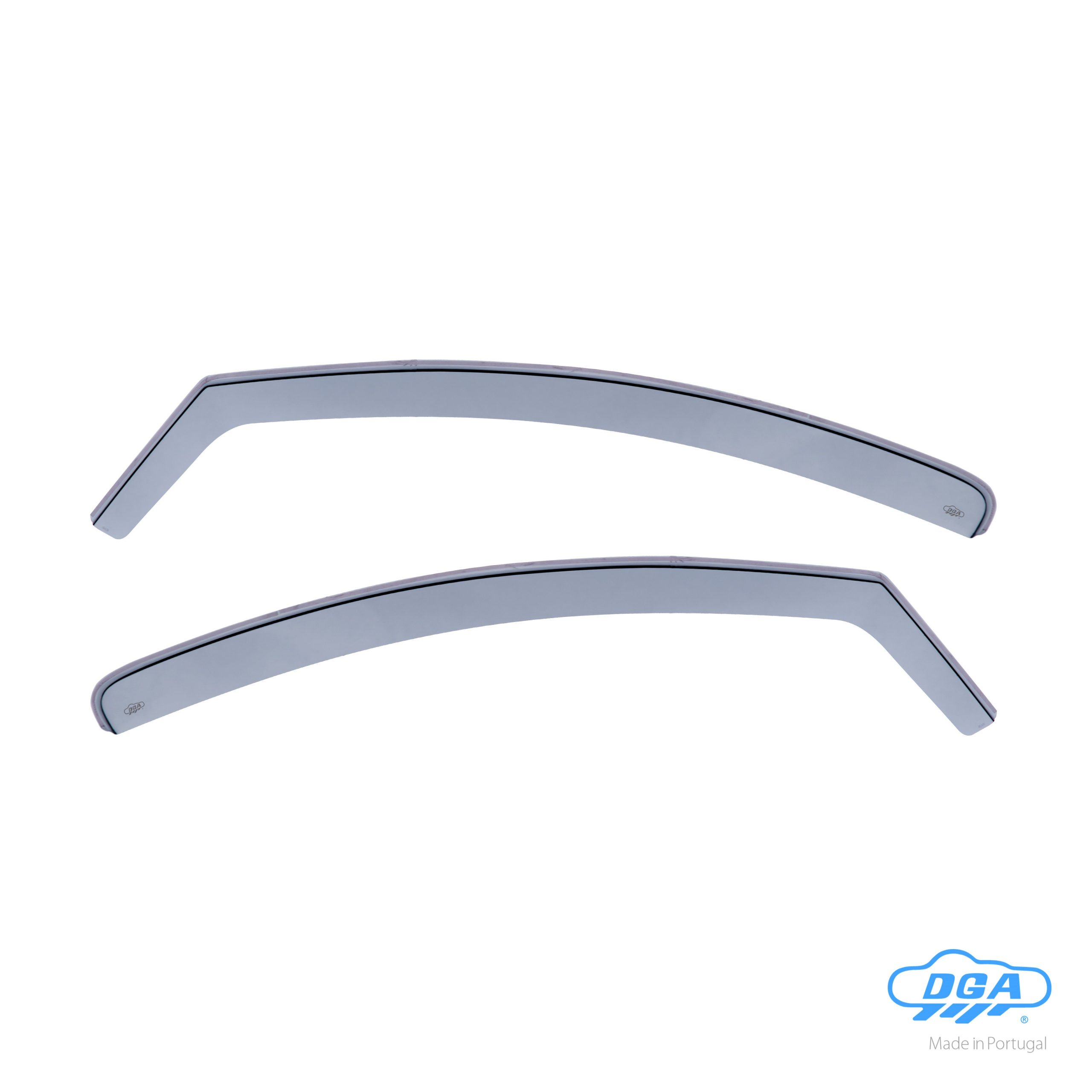 Set deflettori aria anteriori ad incastro, tipo lungo - compatibile per Dacia Logan MCV 5p (10/13>09/21) - Dacia Logan MCV Stepway (05/17>09/22) - Dacia Sandero (01/13>01/21) - Dacia Sandero Stepway