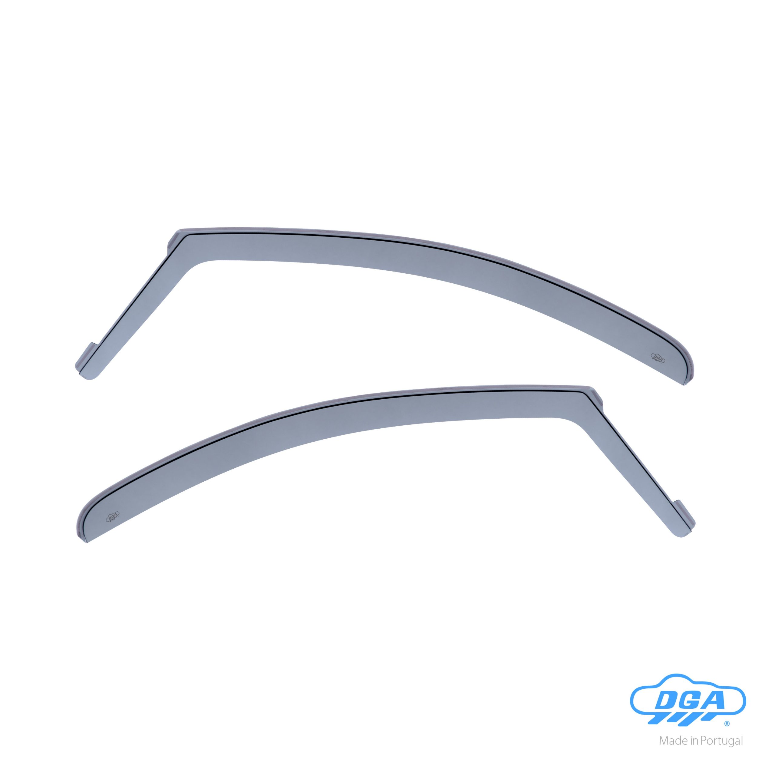 Set deflettori aria anteriori ad incastro, tipo lungo - compatibile per Fiat Scudo (01/07>04/16)