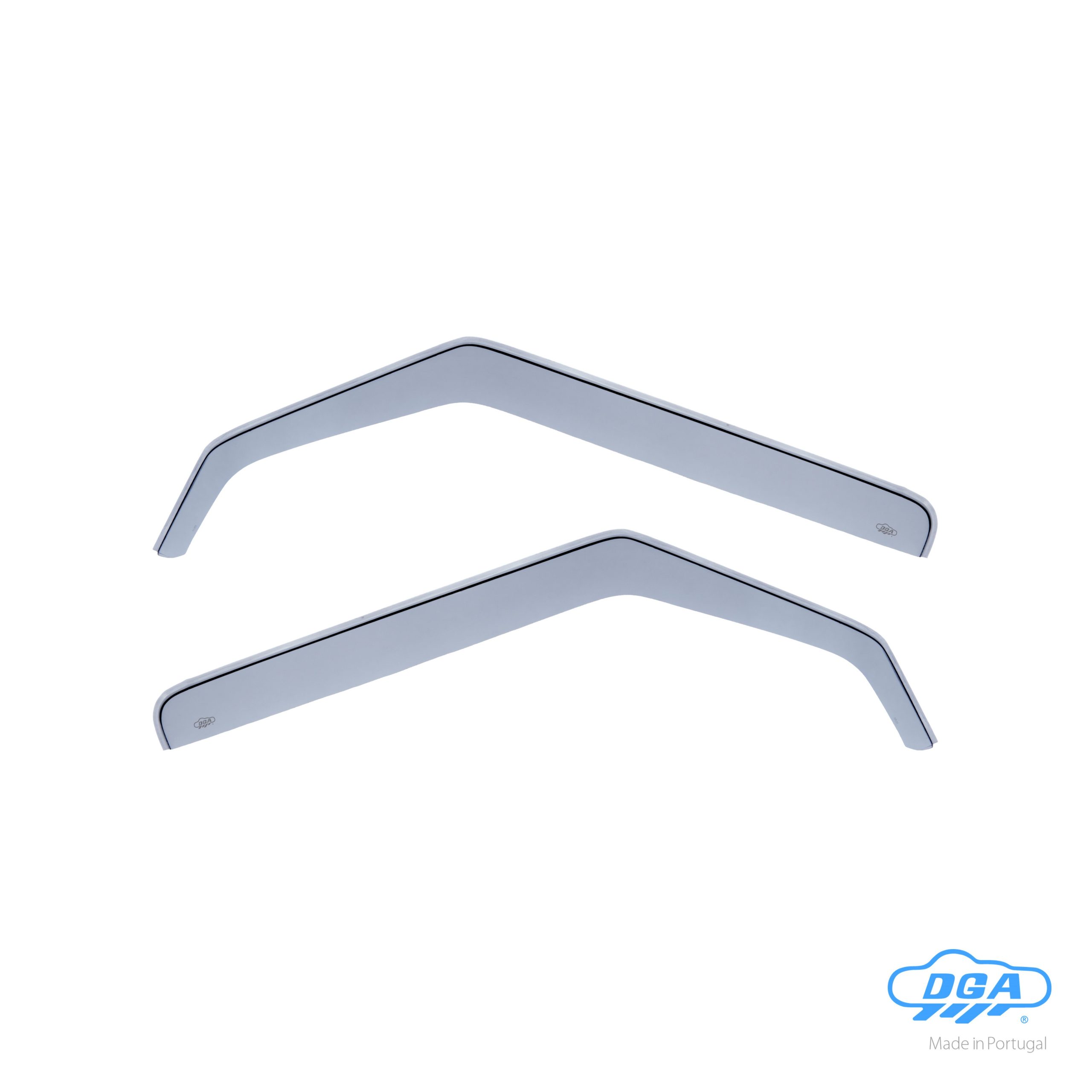 Set deflettori aria anteriori ad incastro, tipo lungo - compatibile per Fiat Panda (01/86>08/03)