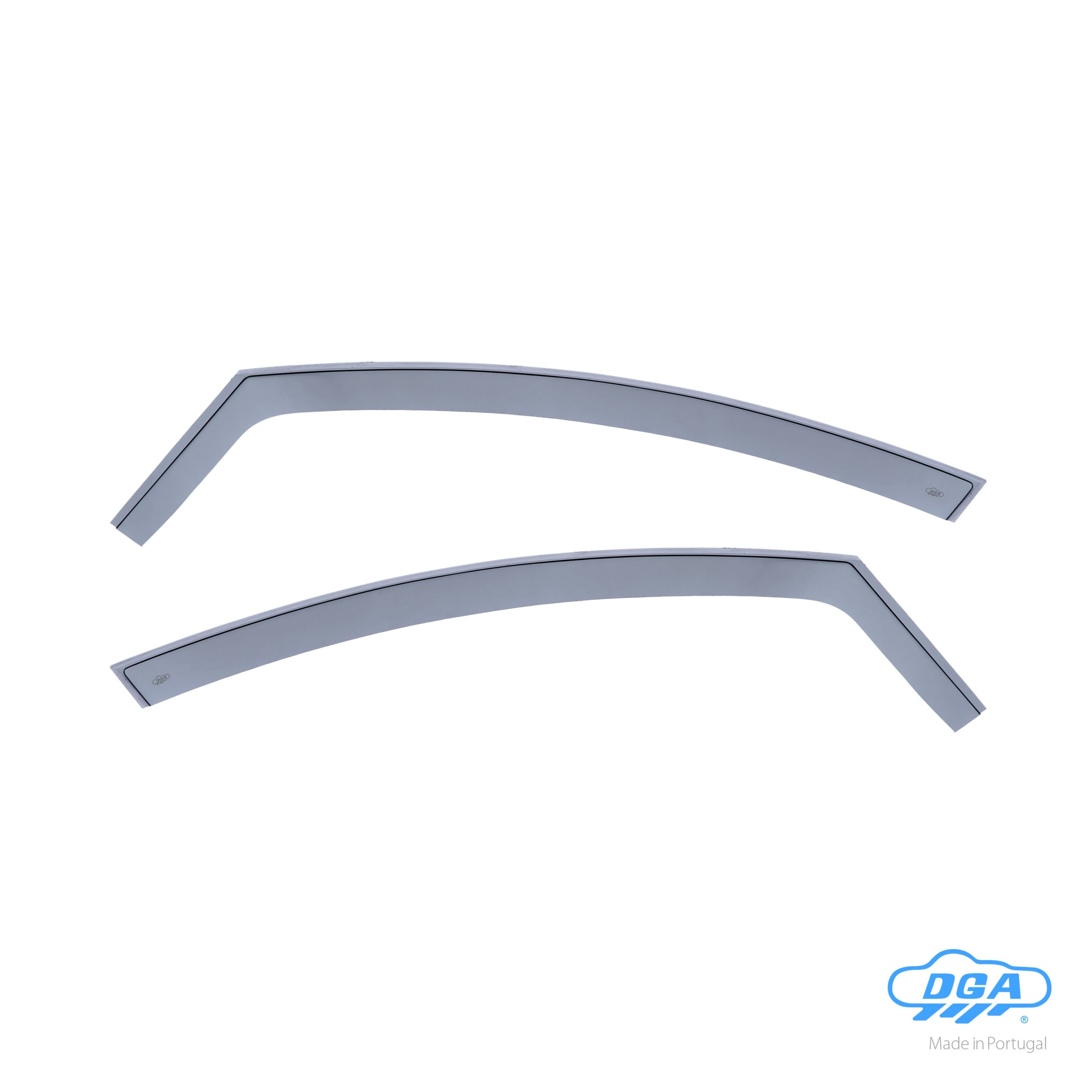Set deflettori aria anteriori ad incastro, tipo lungo - compatibile per Fiat Bravo (02/07>11/15)