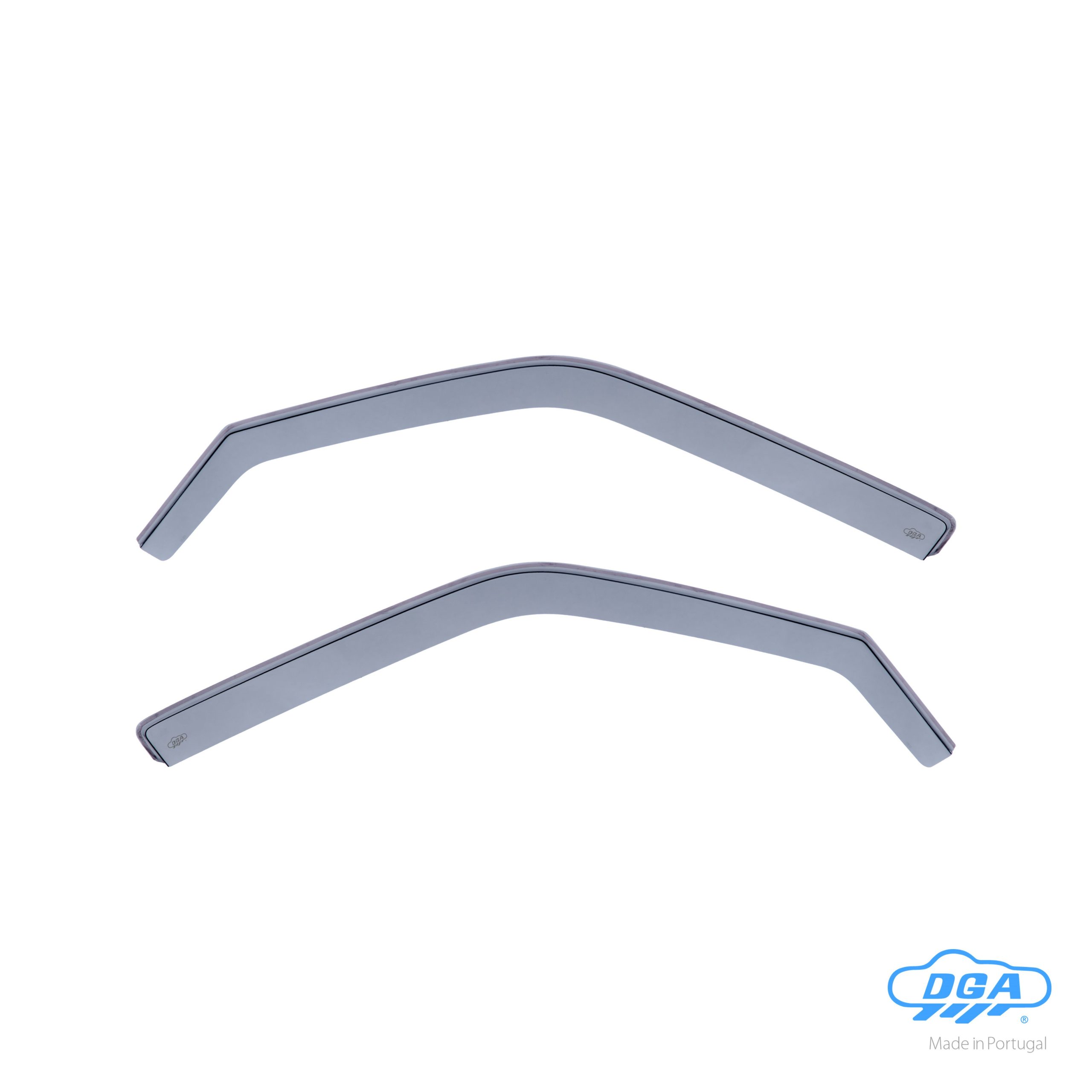 Set deflettori aria anteriori ad incastro, tipo lungo - compatibile per Nissan Juke (10/10>11/19)