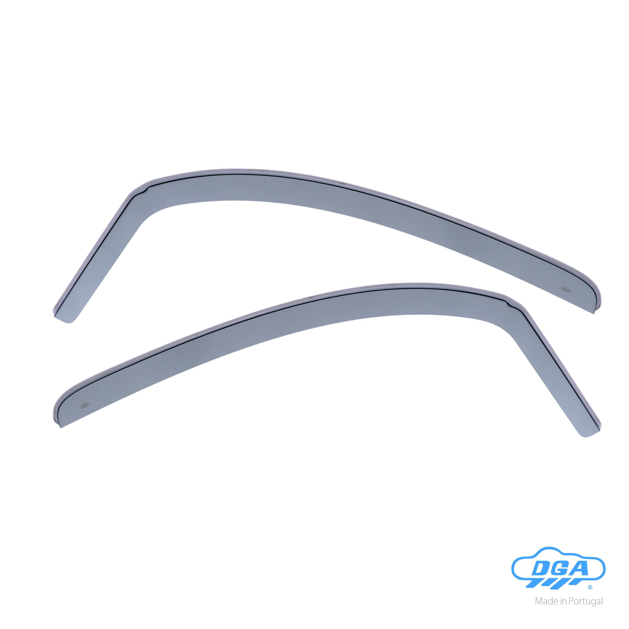 Set deflettori aria anteriori ad incastro, tipo lungo - compatibile per Mercedes Citan (10/12>08/21)