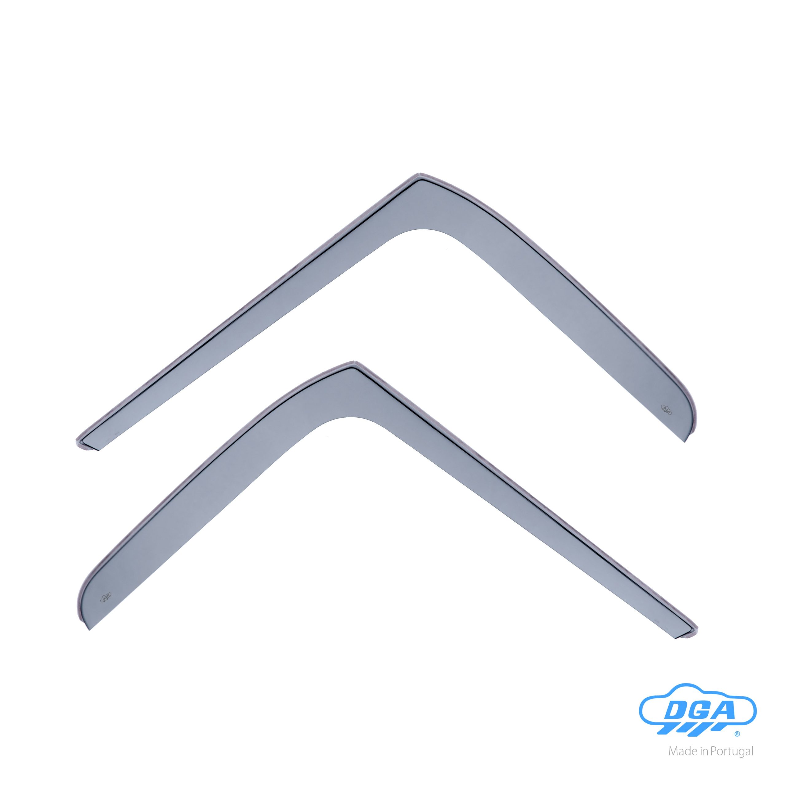 Set deflettori aria anteriori ad incastro, tipo lungo - compatibile per Opel Movano (07/98>04/10)