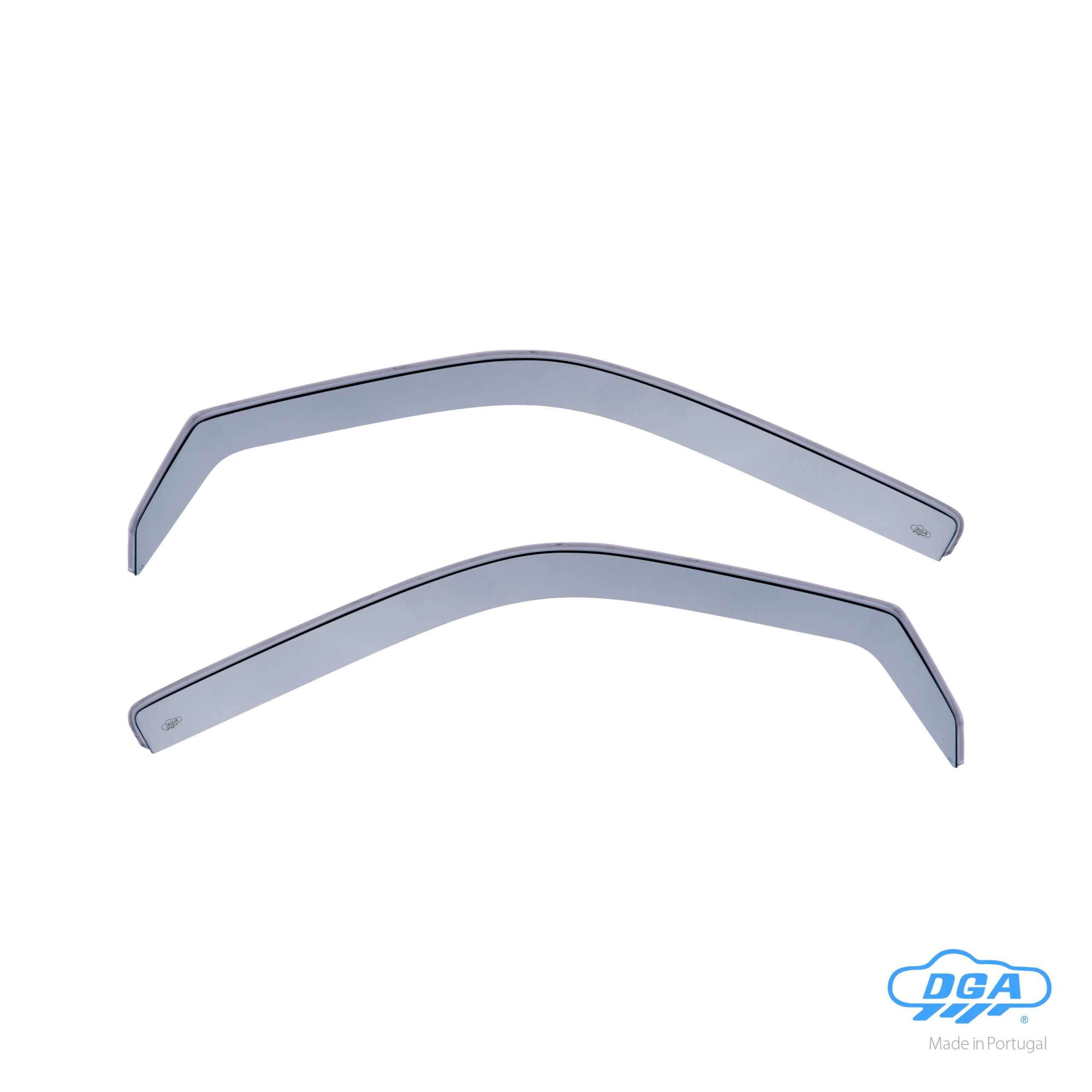 Set deflettori aria anteriori ad incastro, tipo lungo - compatibile per Mercedes Vito (08/96>08/03)