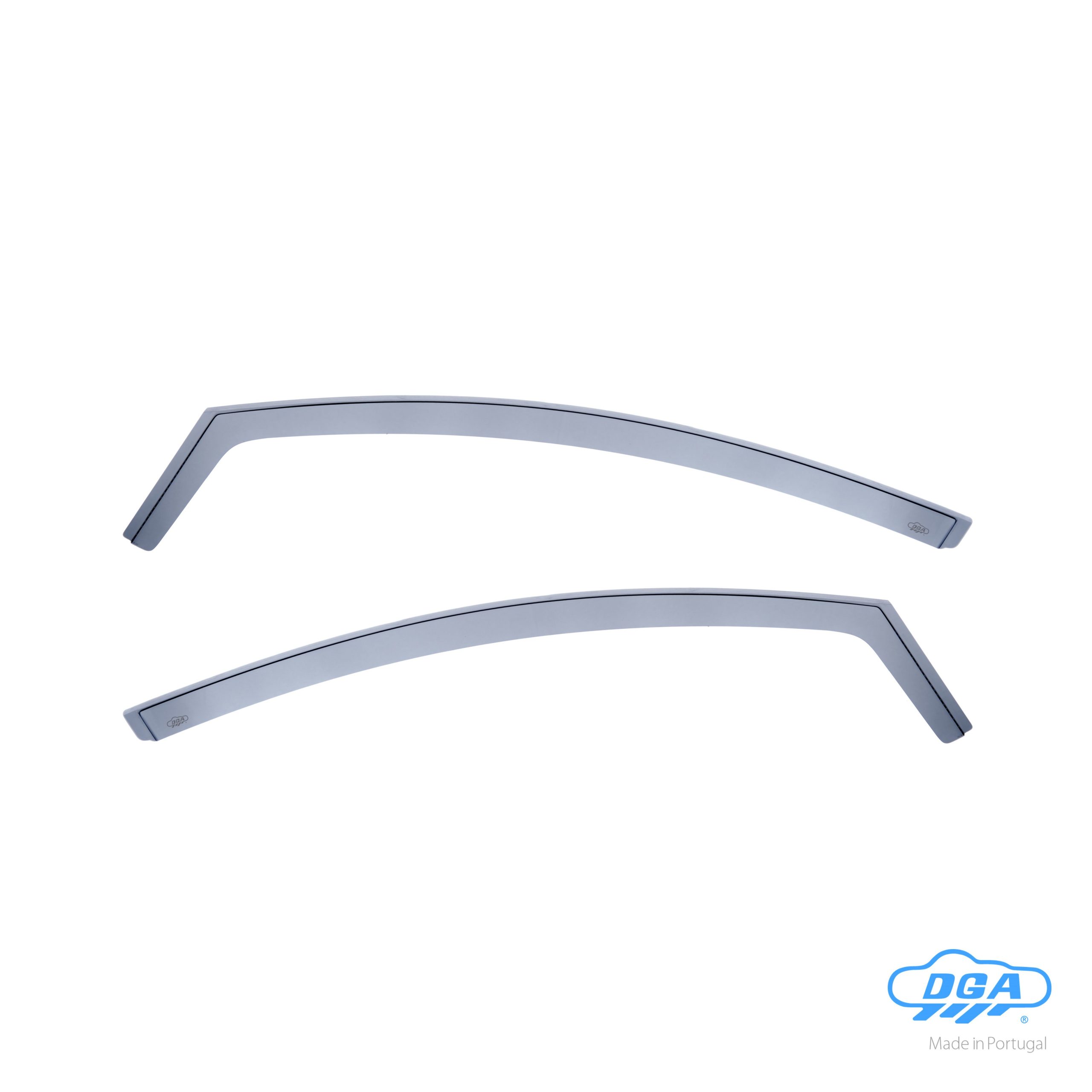Set deflettori aria anteriori ad incastro, tipo lungo - compatibile per Ford Fiesta 3p (09/08>05/17)