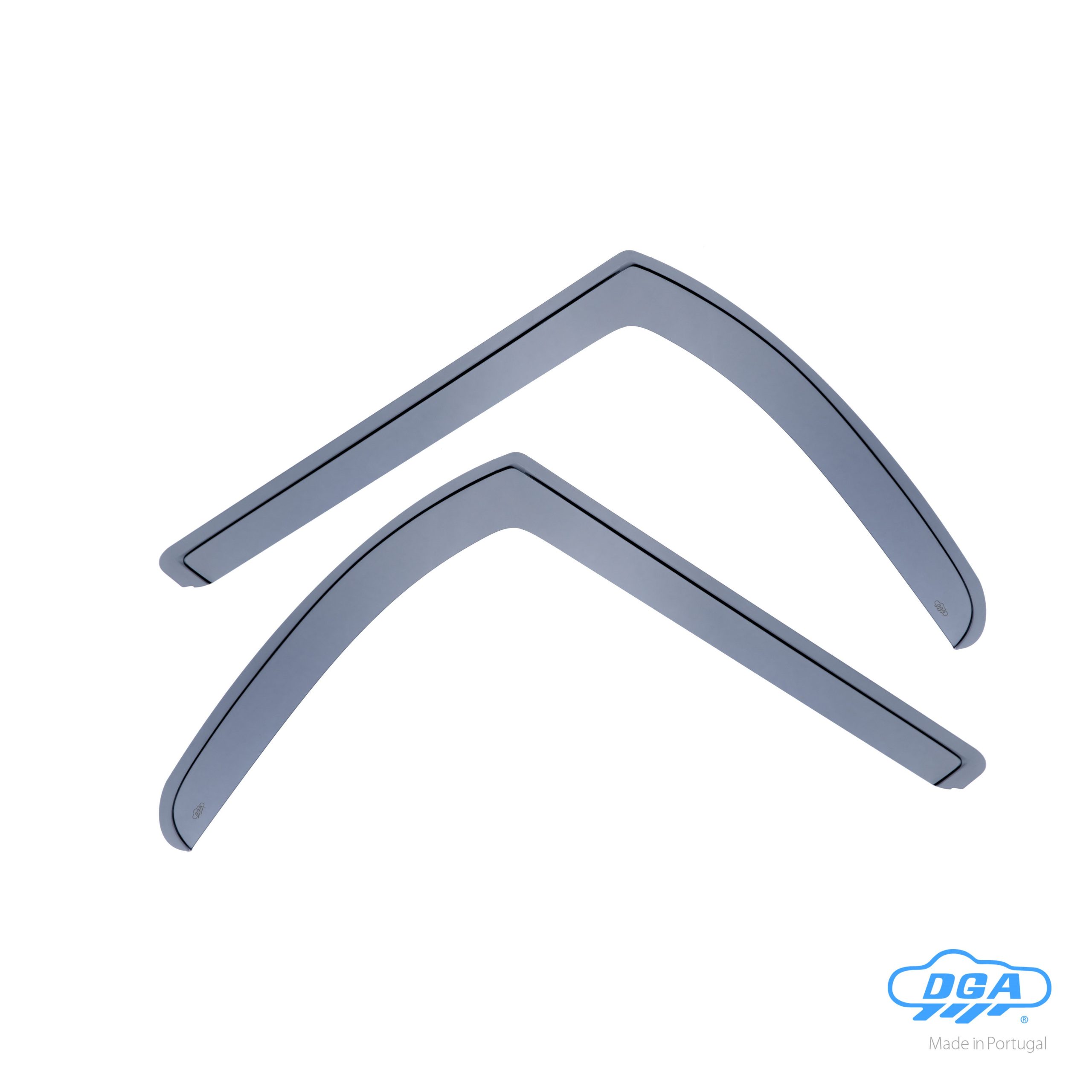 Set deflettori aria anteriori ad incastro, tipo lungo - compatibile per Opel Vivaro (08/01>12/13)