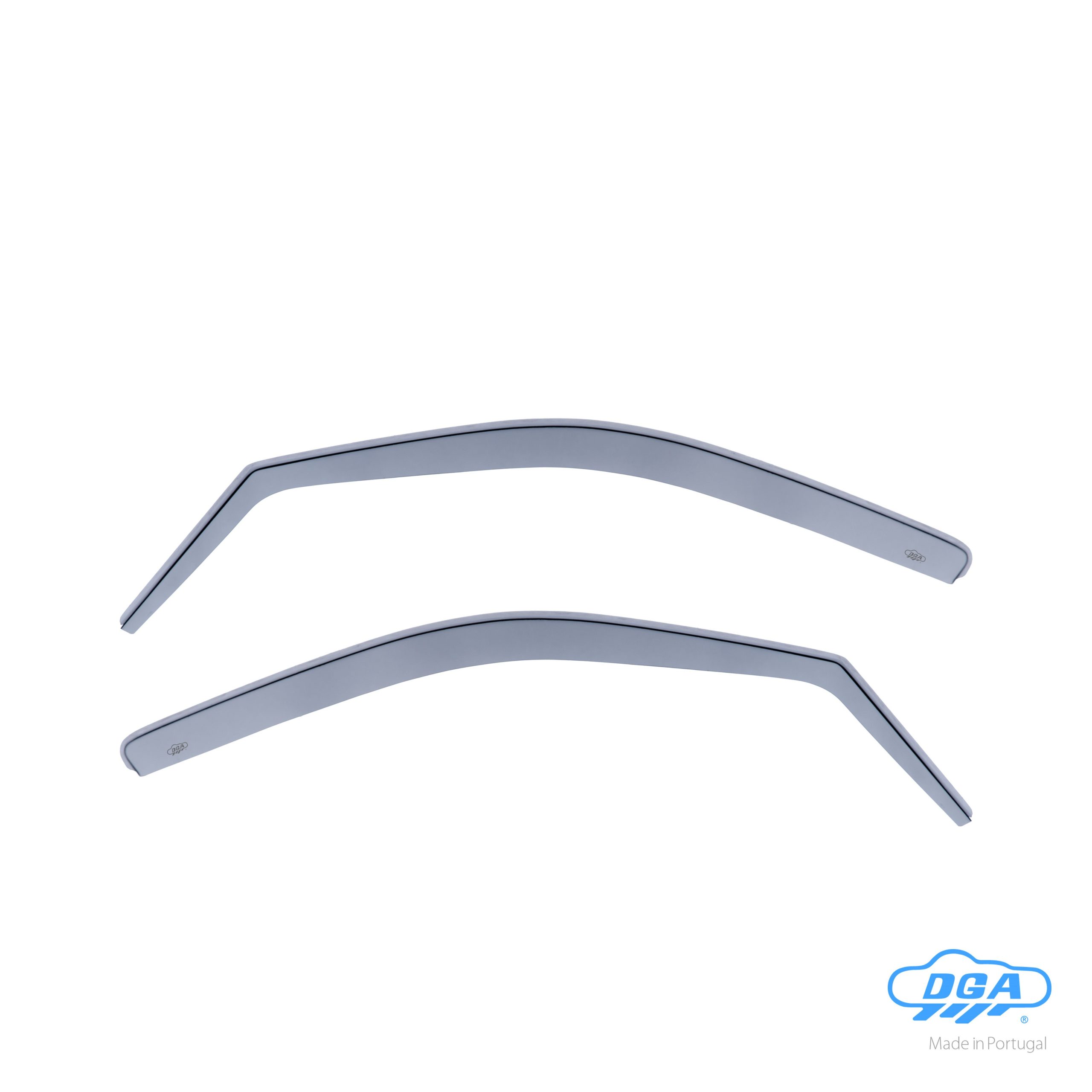 Set deflettori aria anteriori ad incastro, tipo lungo - compatibile per Mercedes ML (01/98>06/05)
