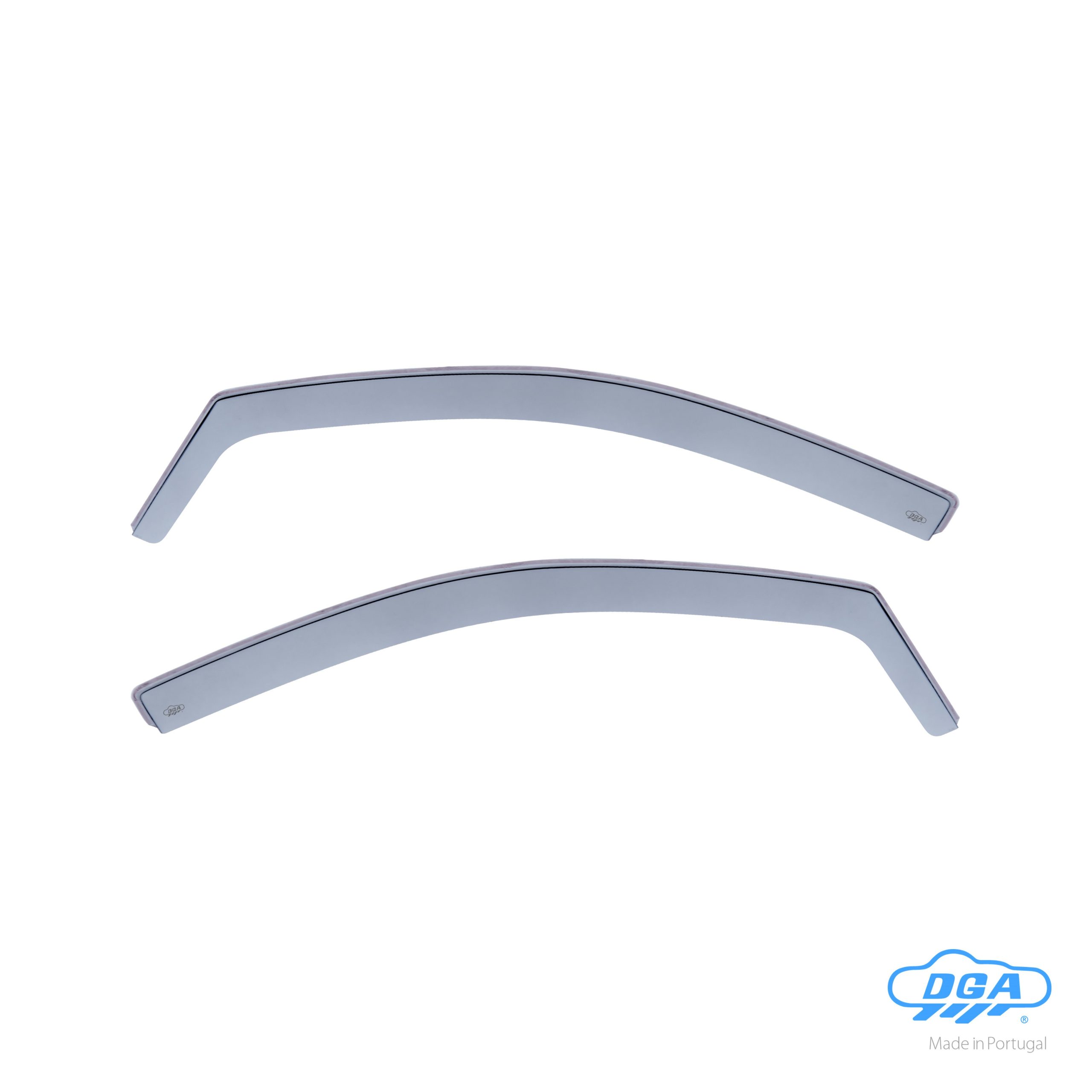 Set deflettori aria anteriori ad incastro, tipo lungo - compatibile per Ford Ranger (06/12>04/22) Double Cab