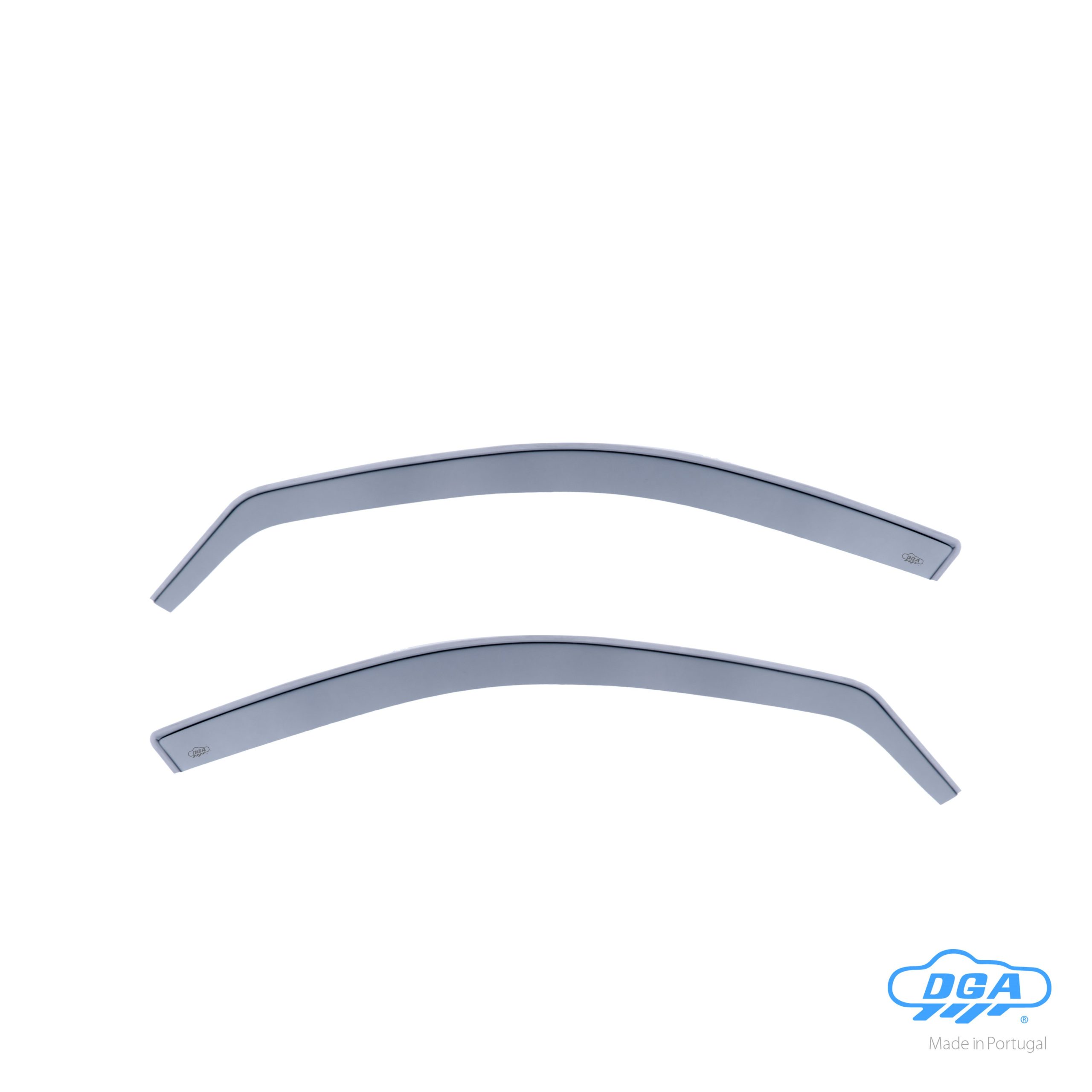 Set deflettori aria anteriori ad incastro, tipo lungo - compatibile per Mercedes Classe E 4p (03/02>02/09) - Mercedes Classe E sw (03/03>08/09)