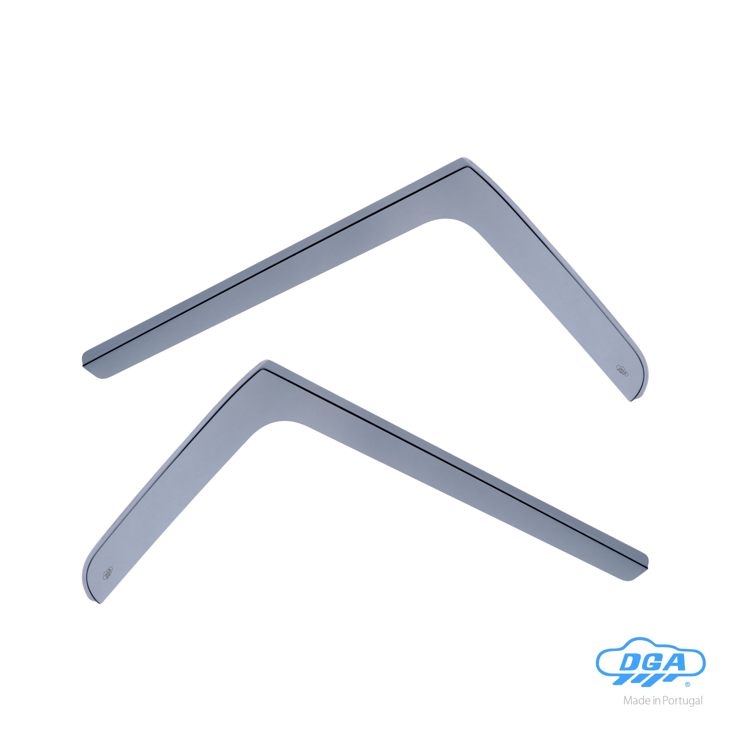 Set deflettori aria anteriori ad incastro, tipo lungo - compatibile per Renault Master (02/10>06/24)