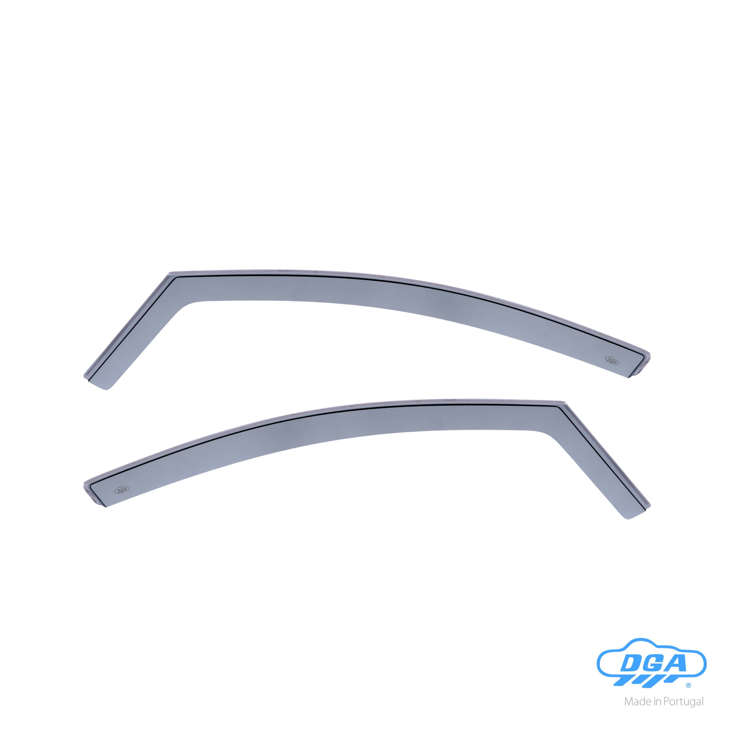 Set deflettori aria anteriori ad incastro, tipo lungo - compatibile per Opel Astra K 5p (11/15>11/21) - Opel Astra K Sports Tourer (03/16>02/22)