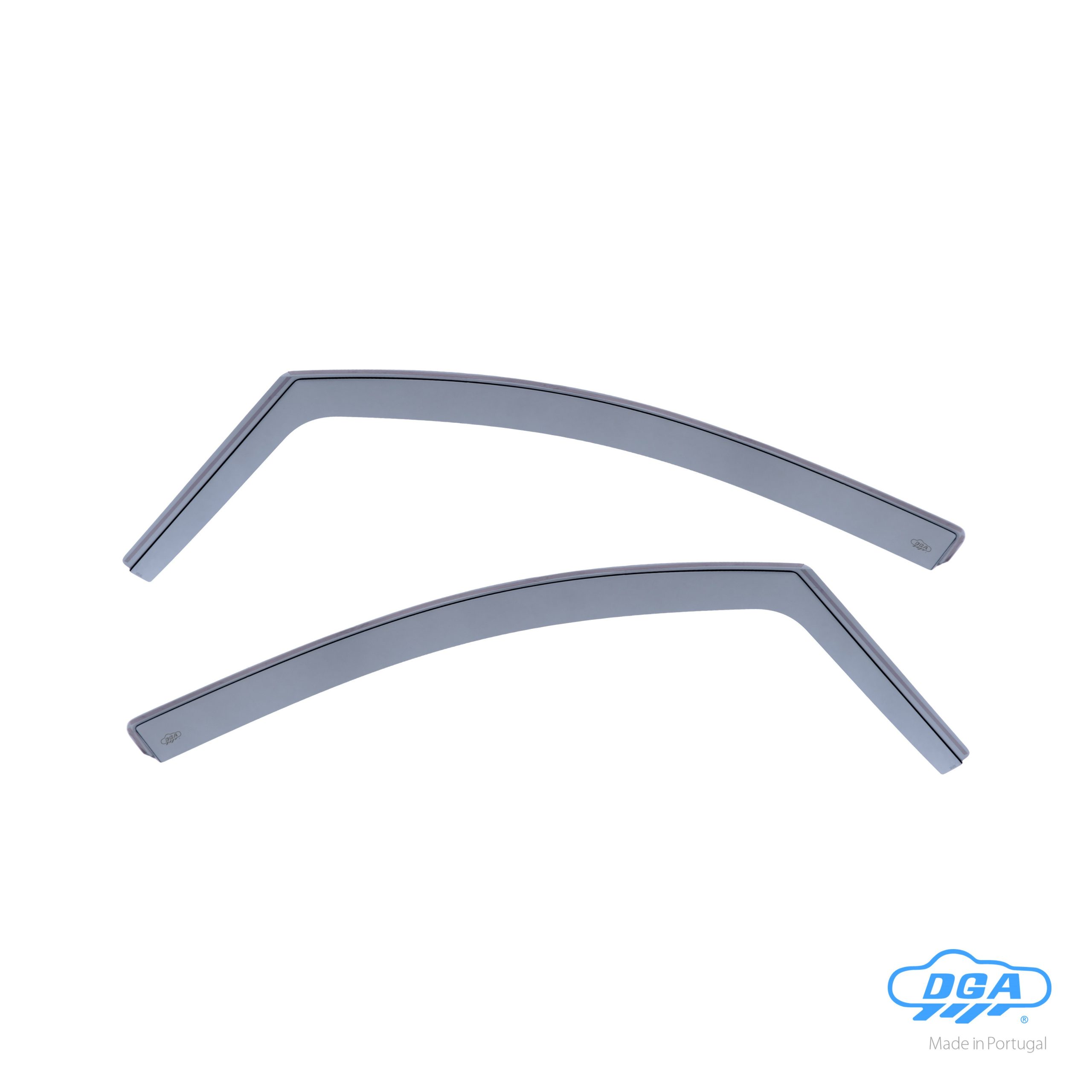 Set deflettori aria anteriori ad incastro, tipo lungo - compatibile per Renault Captur (05/13>11/19)