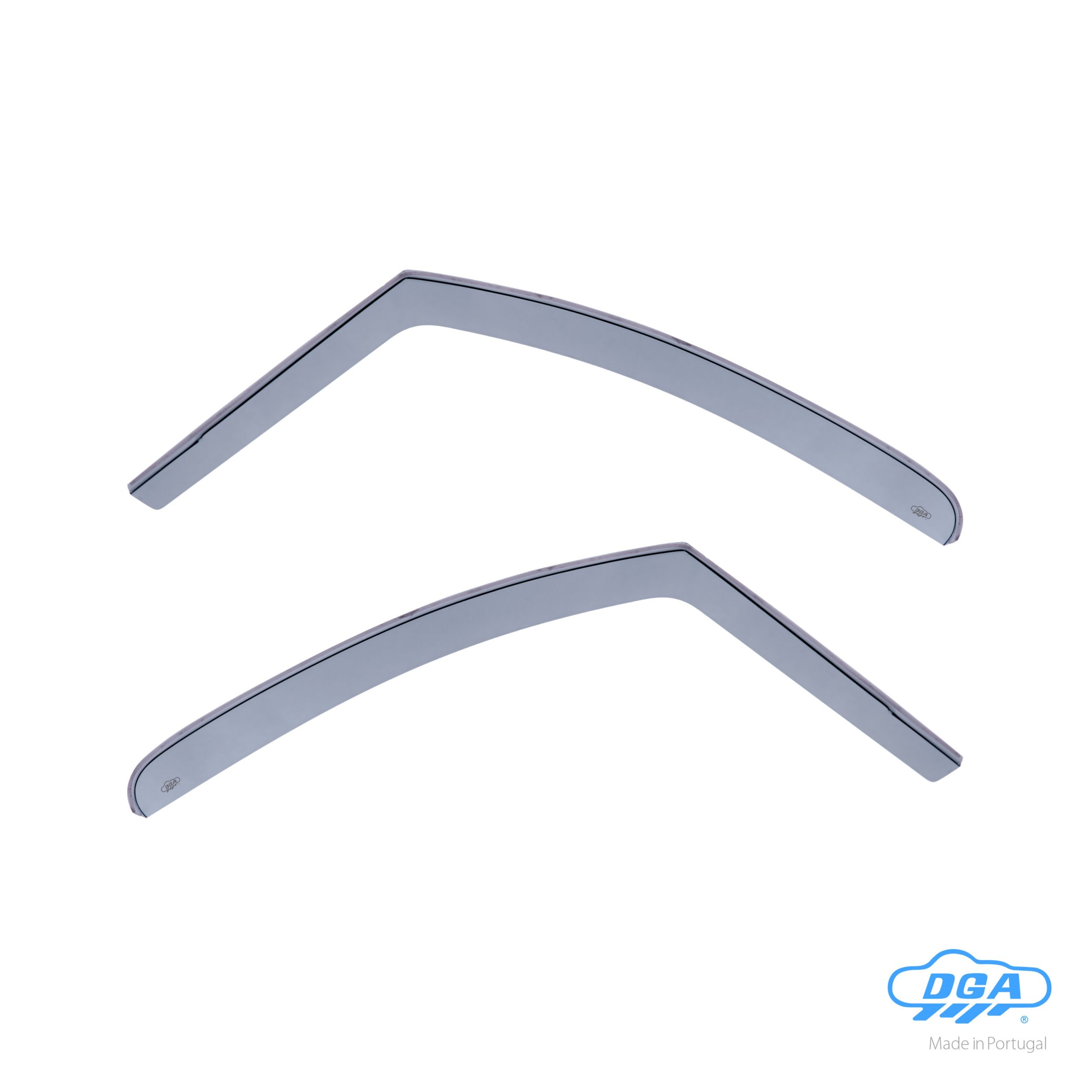 Set deflettori aria anteriori ad incastro, tipo lungo - compatibile per Peugeot Partner Tepee (05/08>08/18)