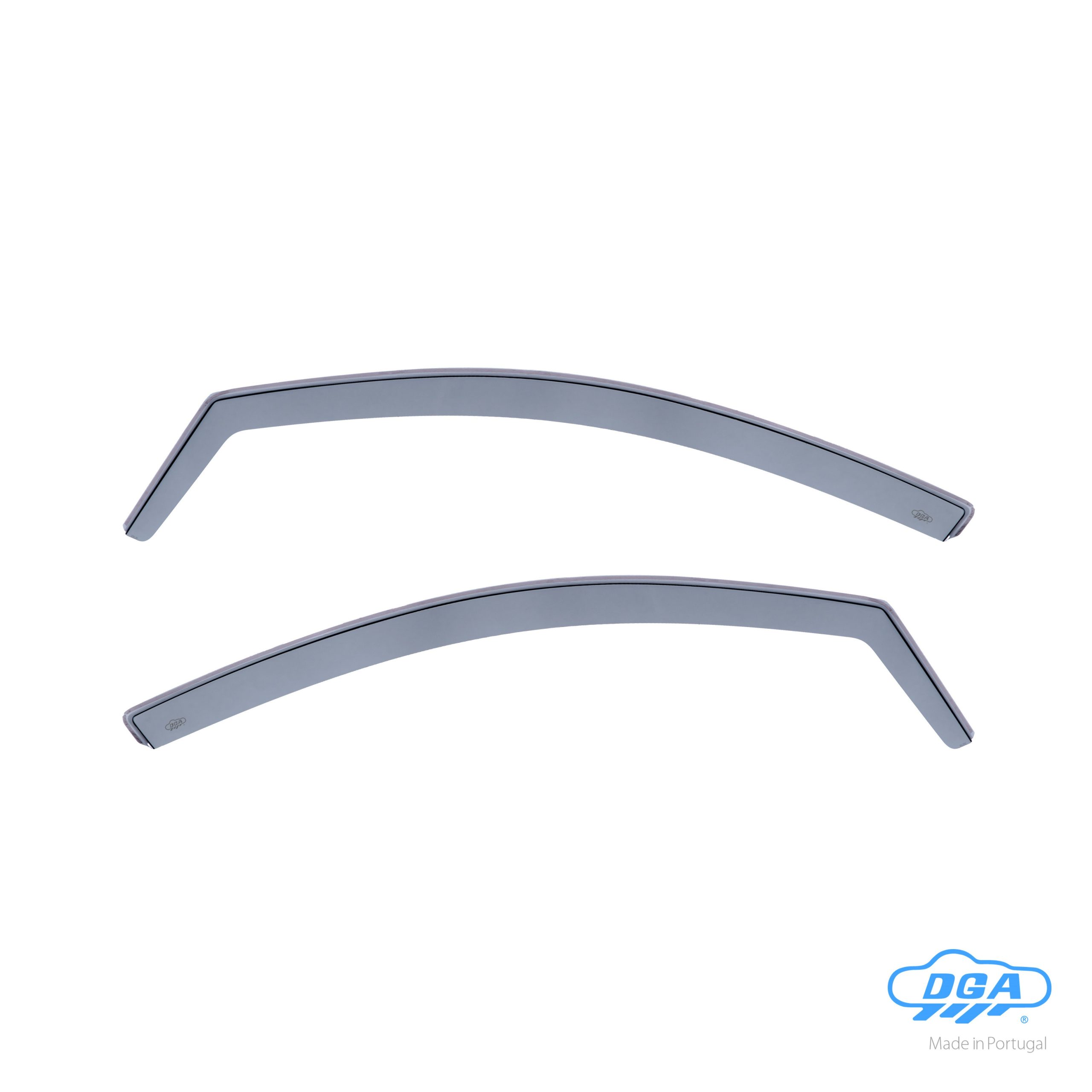 Set deflettori aria anteriori ad incastro, tipo lungo - compatibile per Renault Megane II 5p (10/02>10/08)