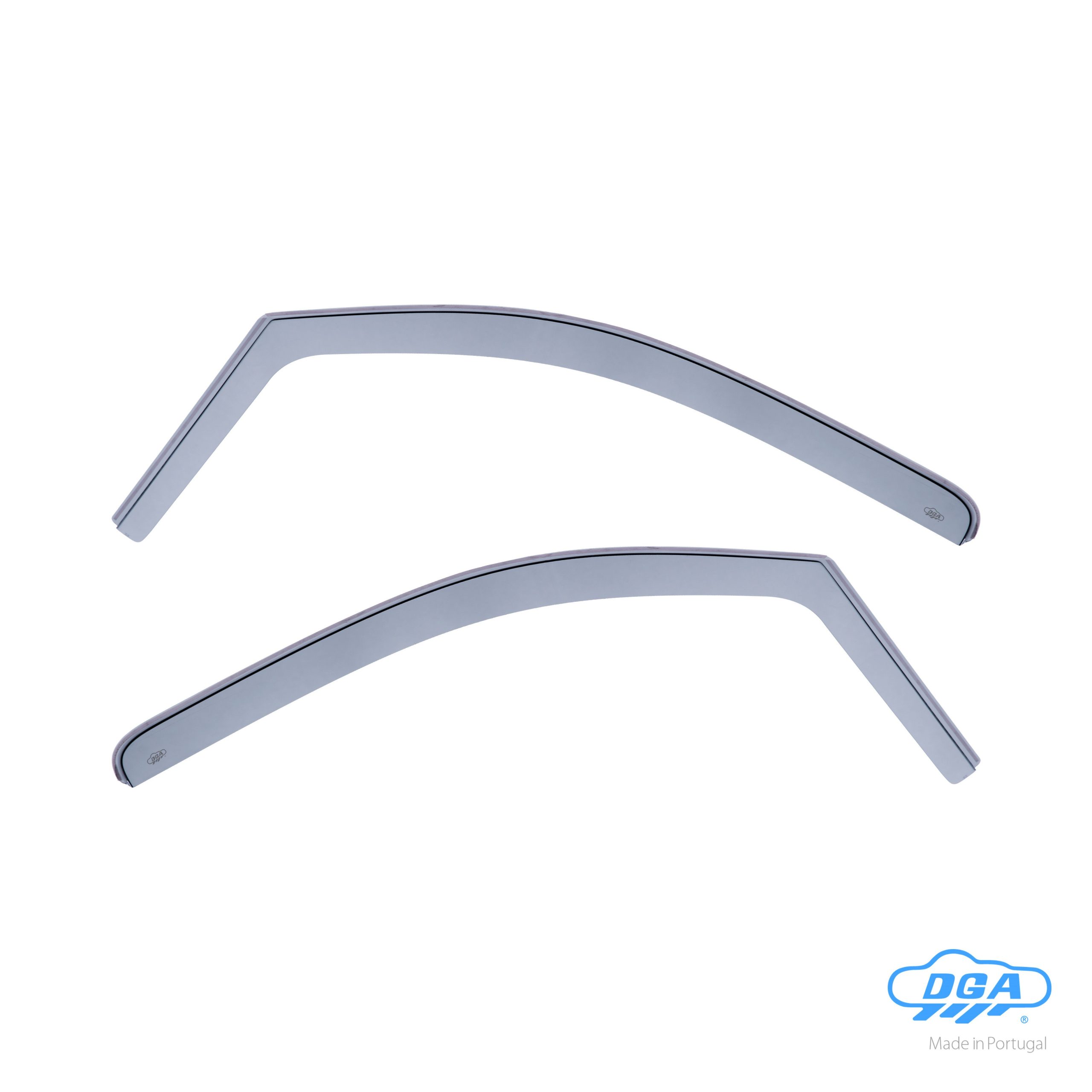 Set deflettori aria anteriori ad incastro, tipo lungo - compatibile per Peugeot Expert (04/16>) - Peugeot Traveller (06/16>)