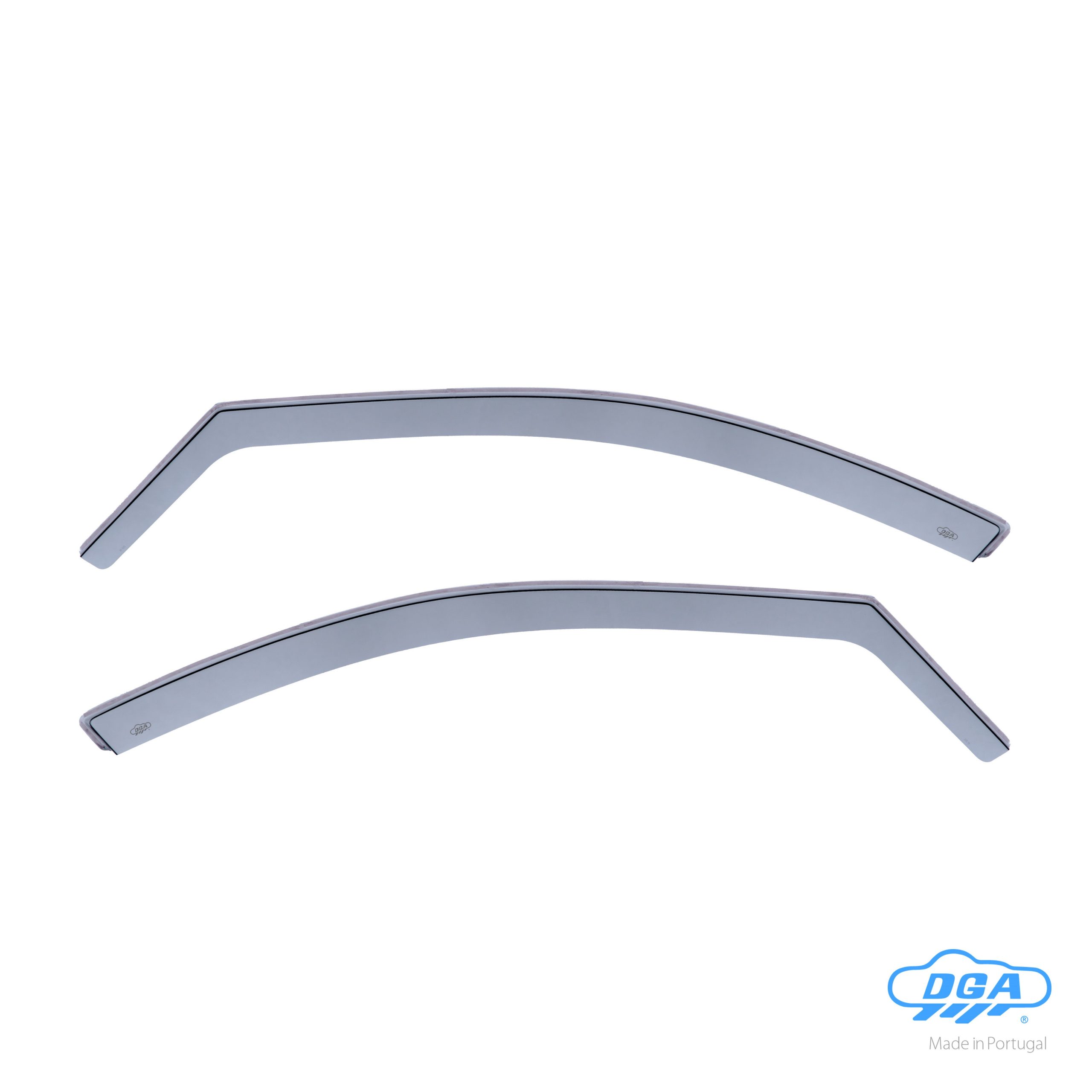 Set deflettori aria anteriori ad incastro, tipo lungo - compatibile per Renault Scenic 7 posti (05/09>10/16) - Renault Scenic X-Mod 5 posti (09/09>09/16)