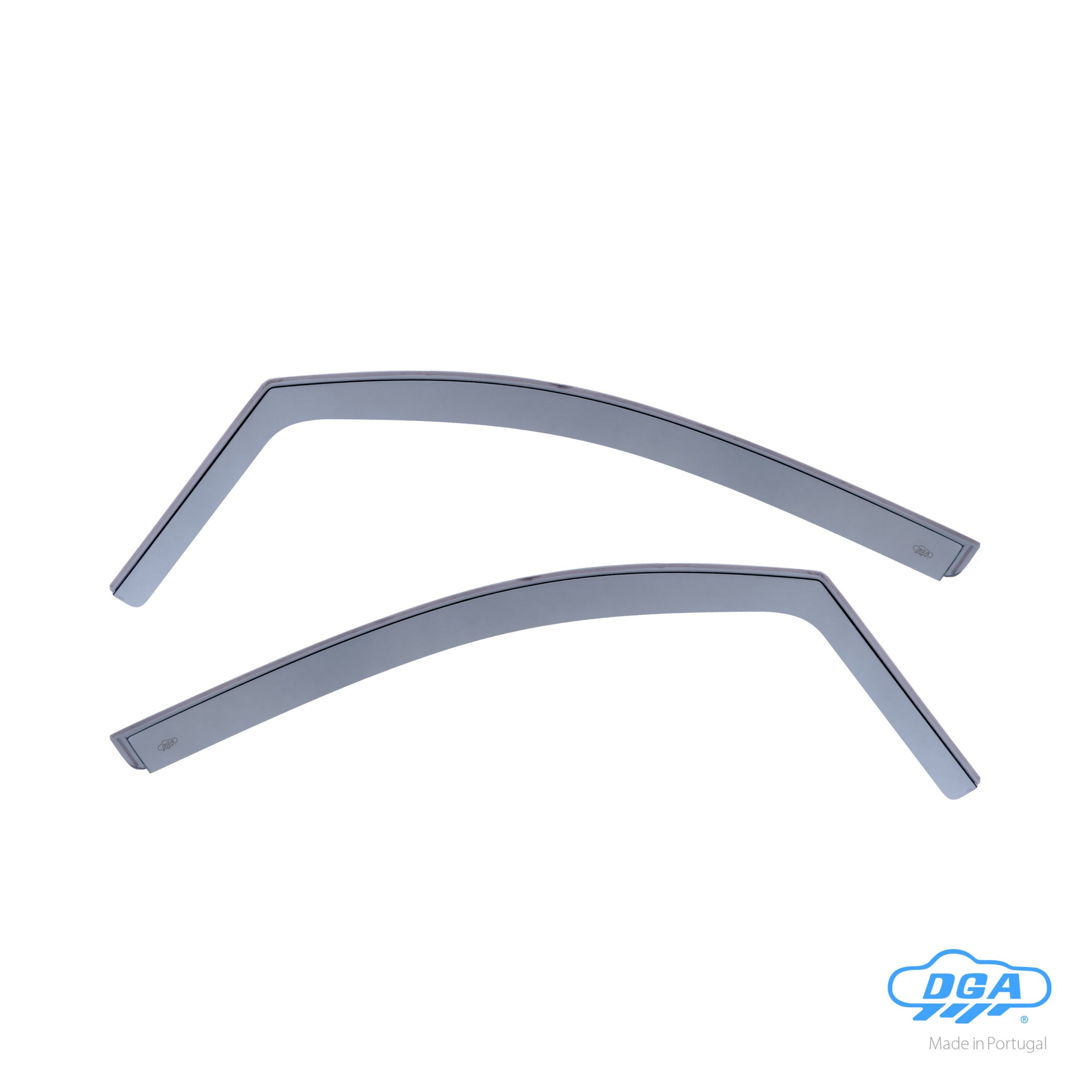 Set deflettori aria anteriori ad incastro, tipo lungo - compatibile per Volkswagen Caddy (03/04>08/15) - Volkswagen Caddy Life (01/04>08/15)