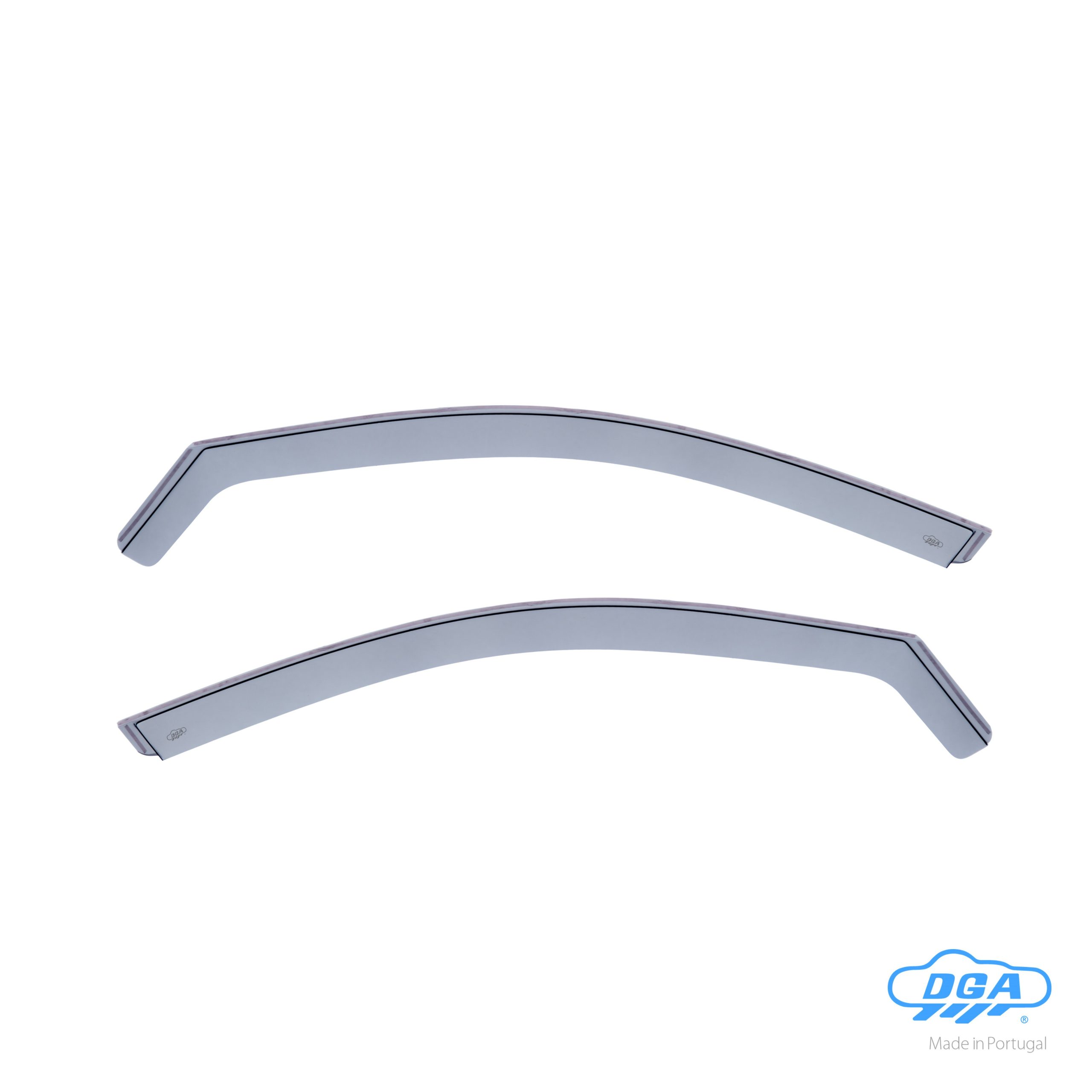 Set deflettori aria anteriori ad incastro, tipo lungo - compatibile per Volkswagen T-Roc (11/17>08/25)