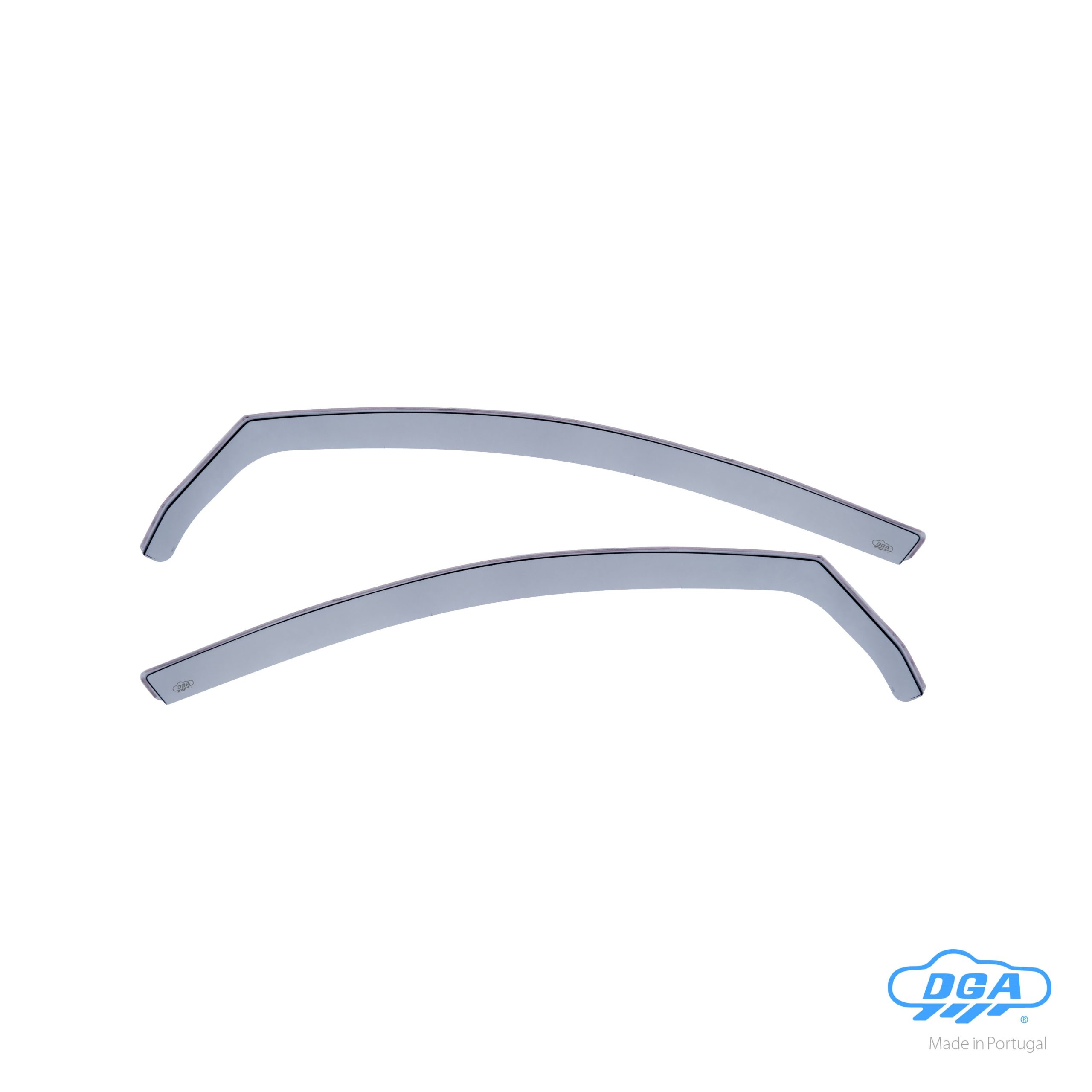 Set deflettori aria anteriori ad incastro, tipo lungo - compatibile per Volkswagen Golf VI 5p (11/08>10/12)