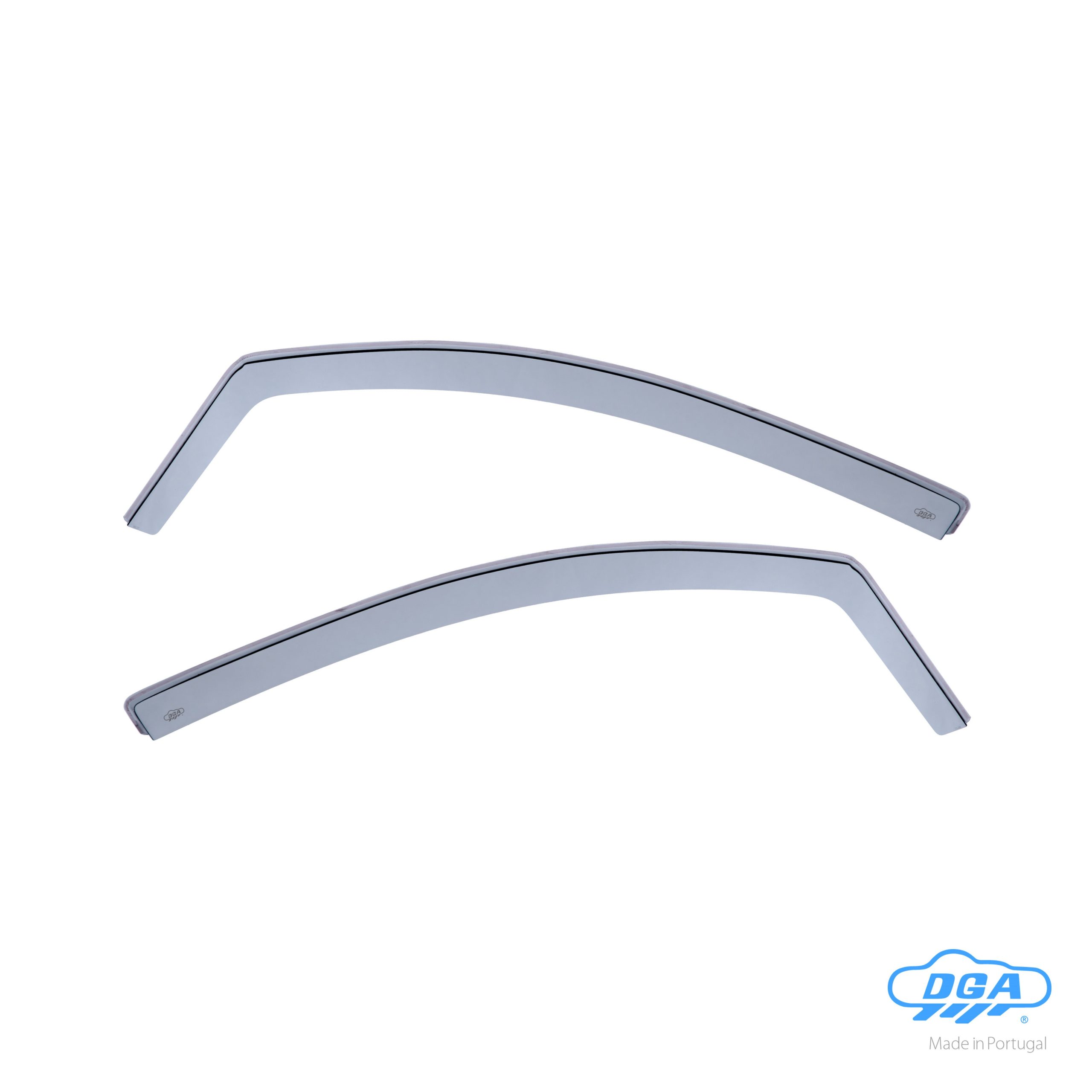 Set deflettori aria anteriori ad incastro, tipo lungo - compatibile per Toyota Aygo 5p (06/14>12/21)