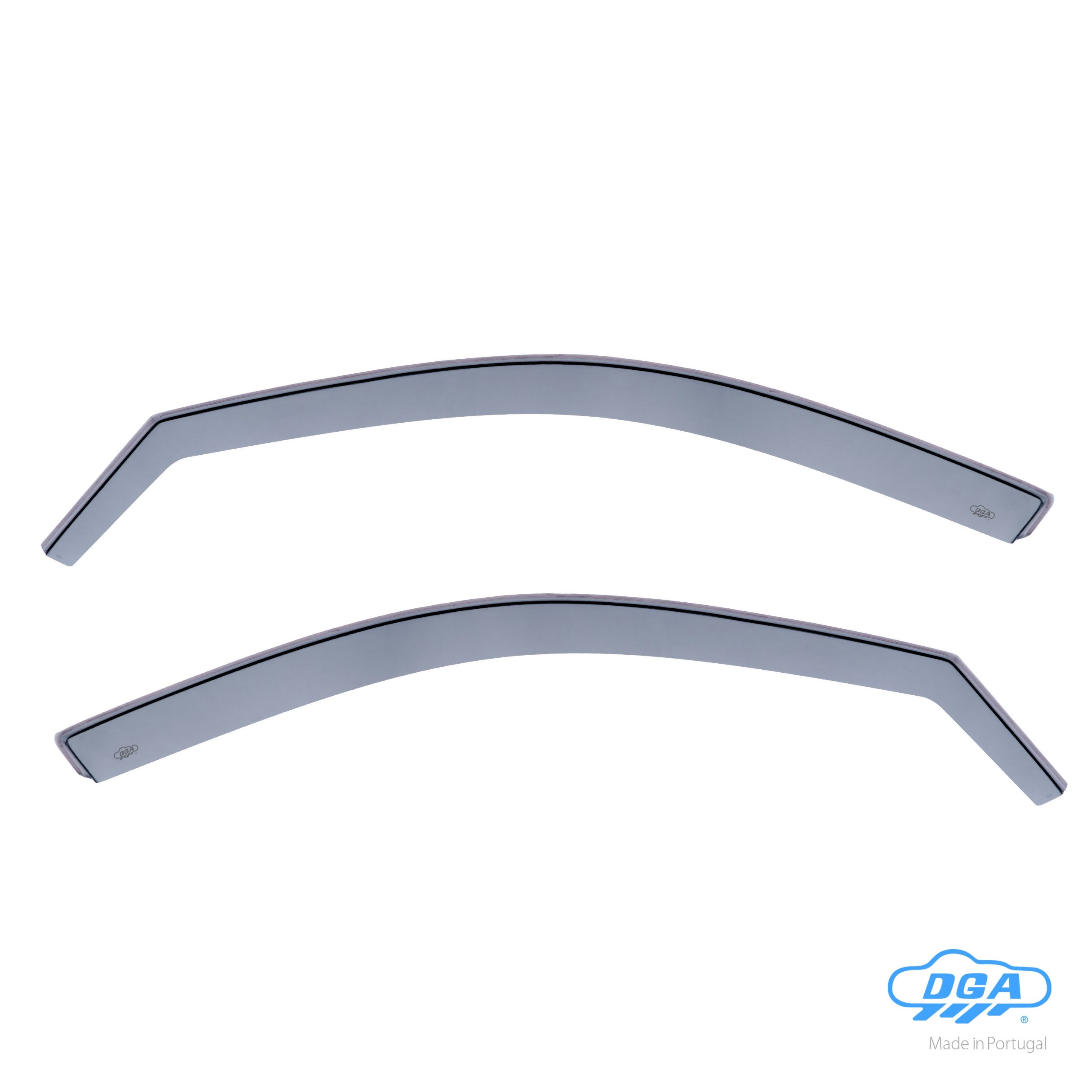Set deflettori aria anteriori ad incastro, tipo lungo - compatibile per Volkswagen Golf IV 5p (10/97>10/03) - Volkswagen Golf IV Variant (04/99>05/06)