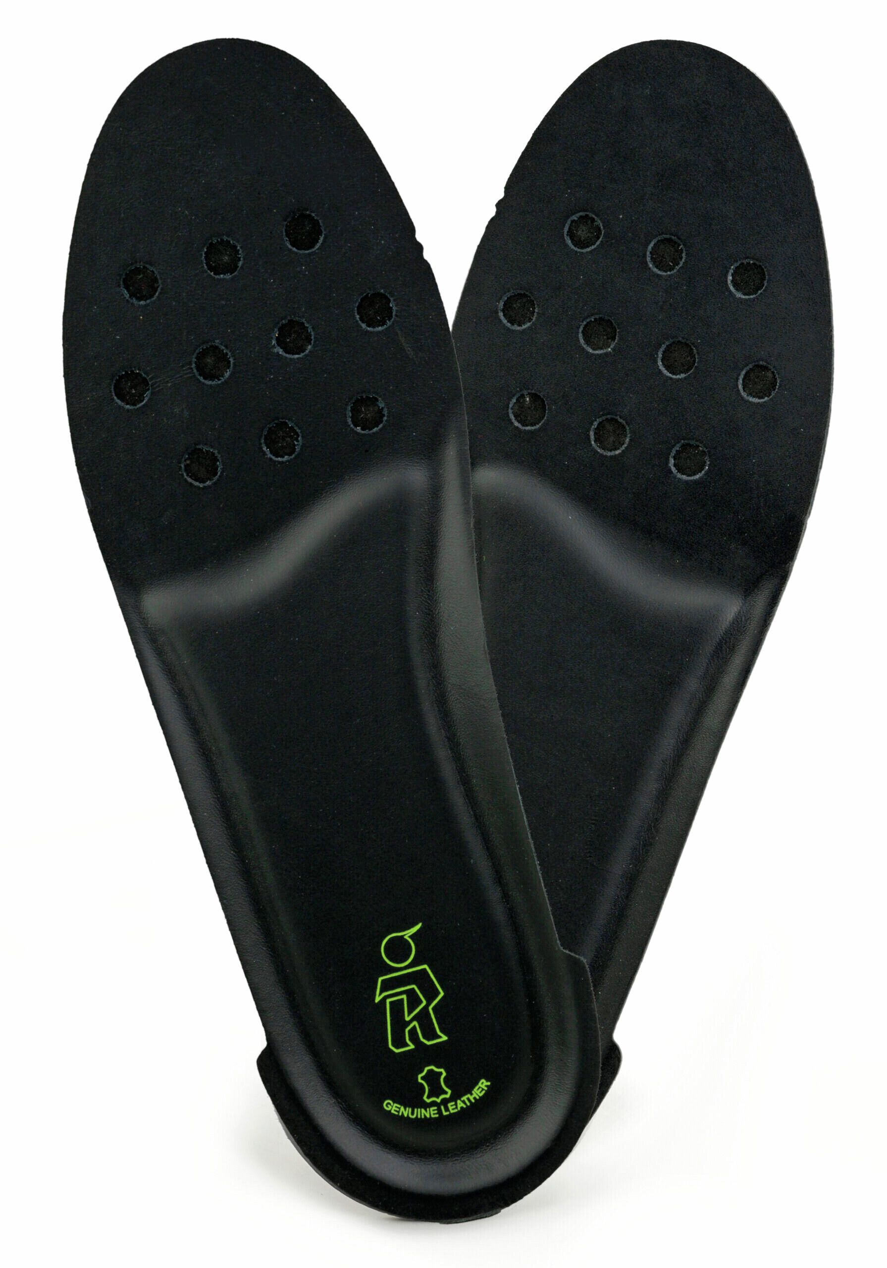 Solette Antistatiche in Memory Foam con rivestimento in Vera Pelle - EU 39 - UK 6
