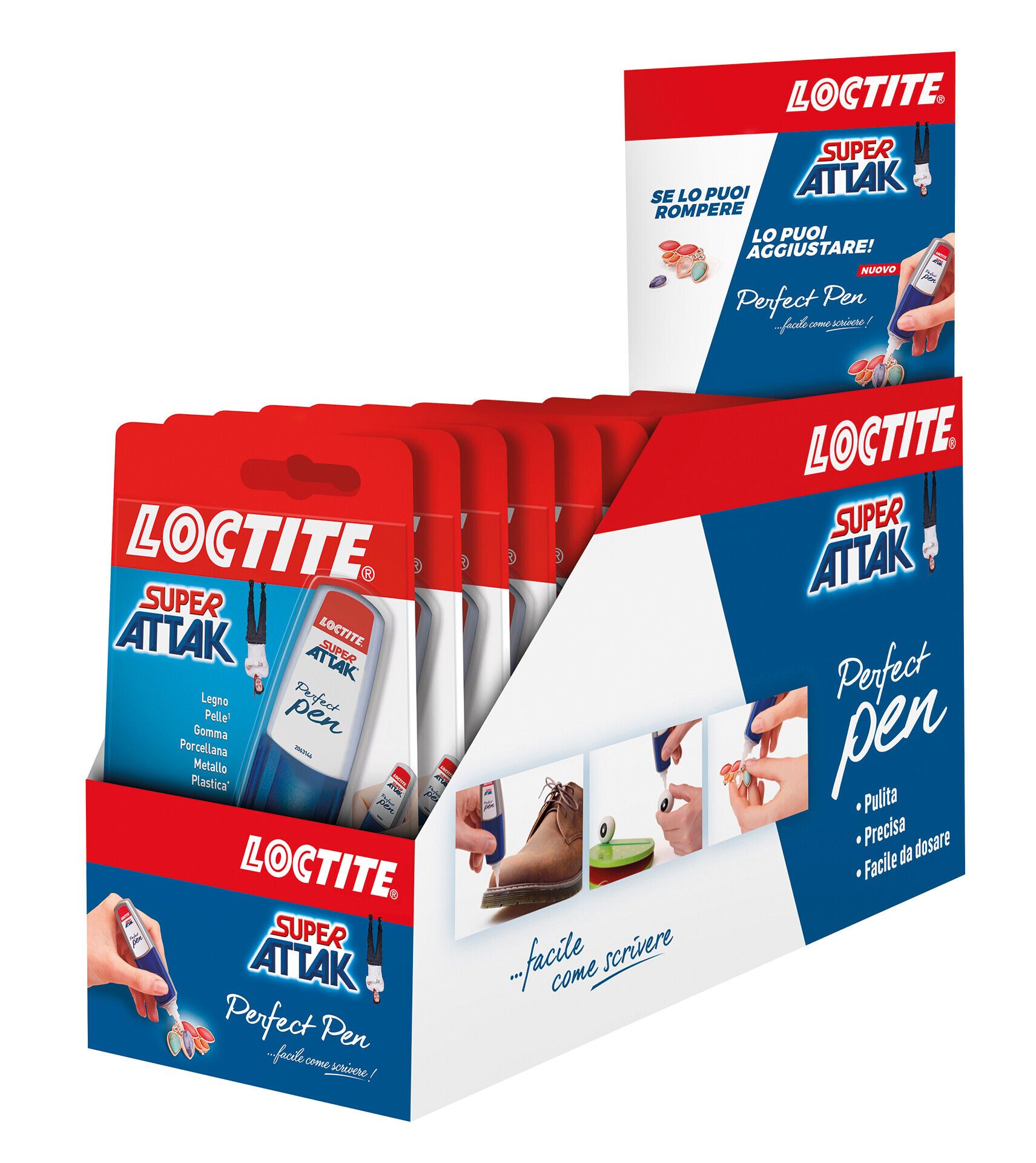 Loctite Super Attak Perfect Pen, 3 g - Display 12 pz