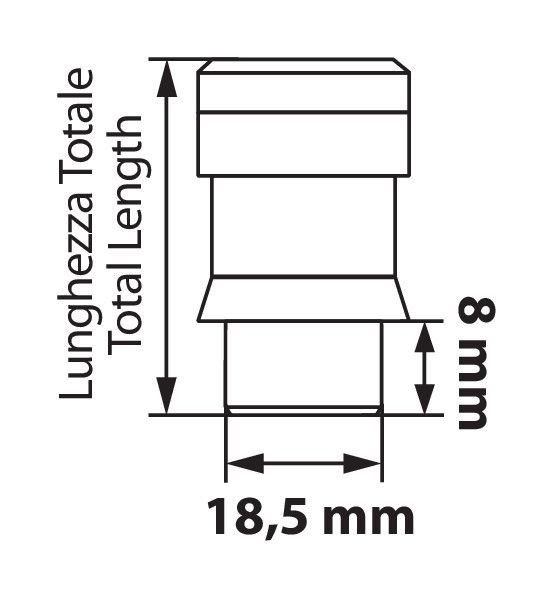 Dadi piatti, kit 4 pz - Original - K010