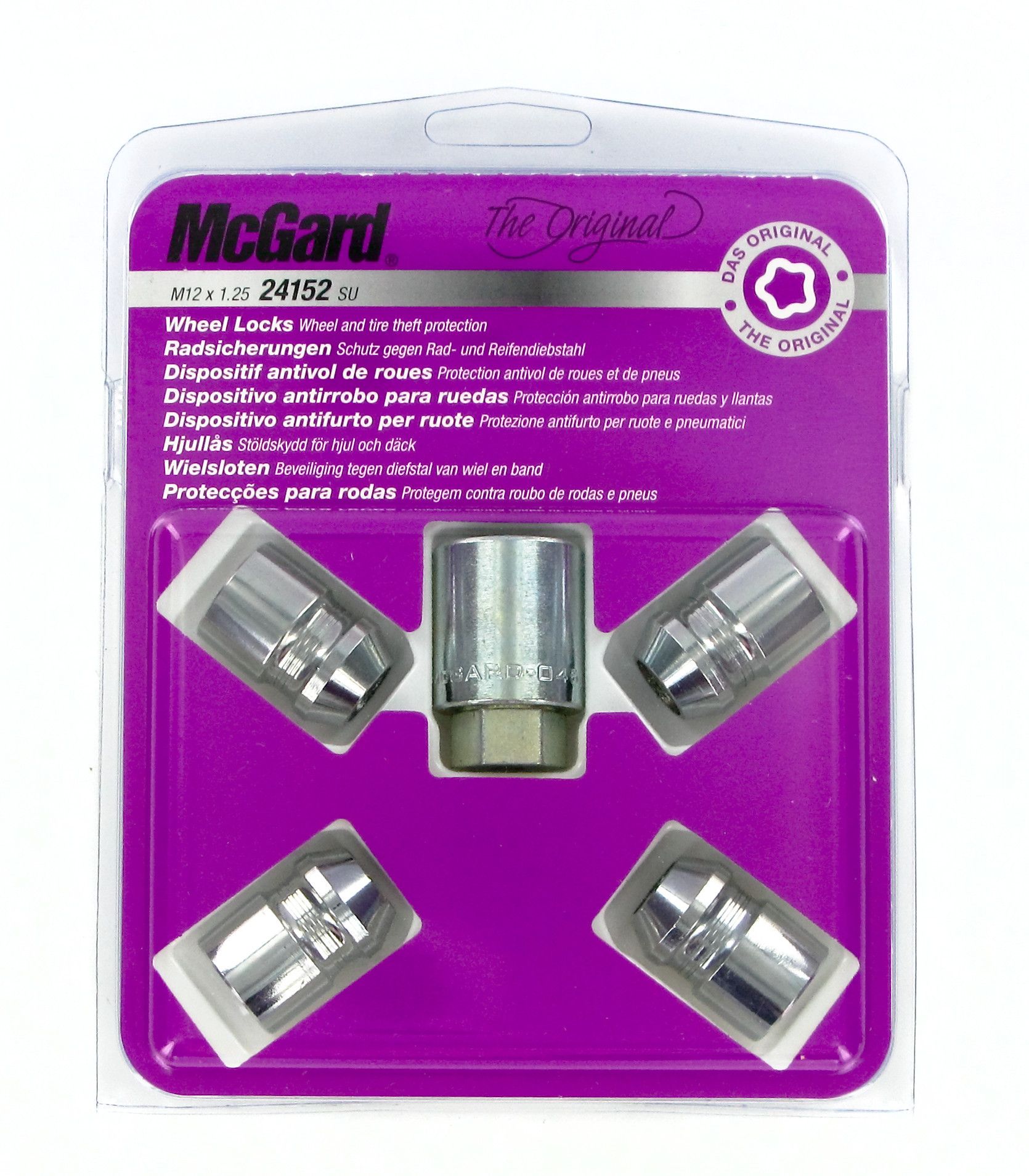 Dadi conici, kit 4 pz - Original - F060