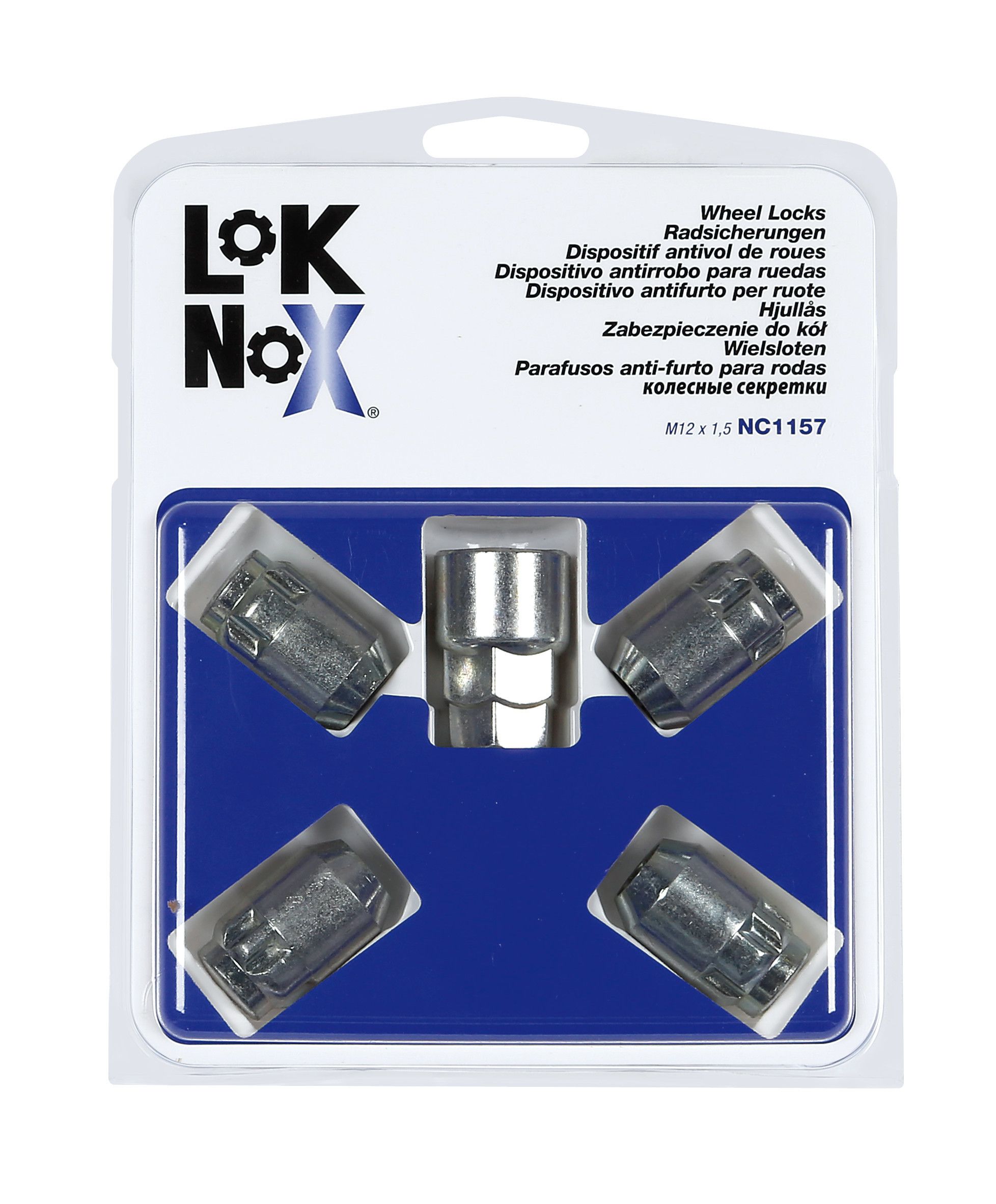 Dadi conici, kit 4 pz - Lok-Nox - F150 - F200