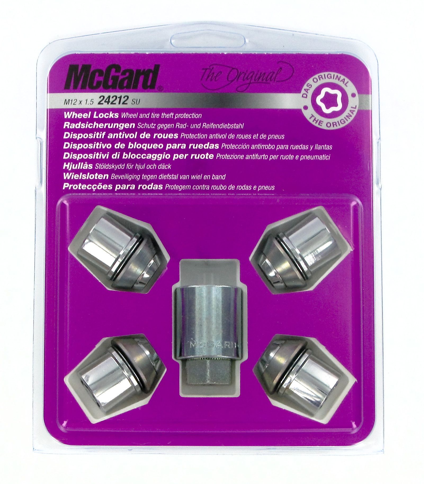 Dadi Conici con rondella flottante, kit 4 pz - Original - H010