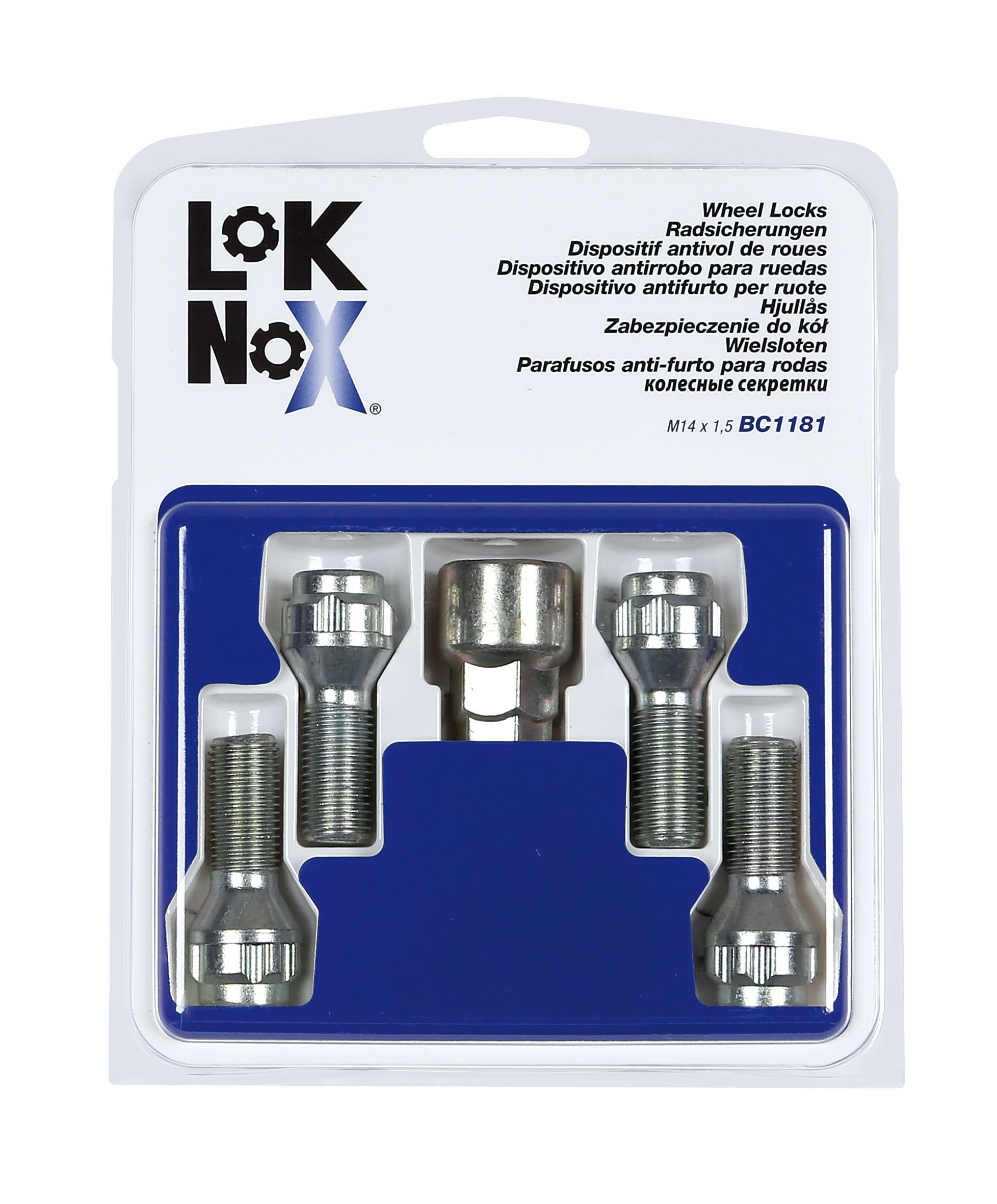 Bulloni conici, kit 4 pz - Lok Nox - A290